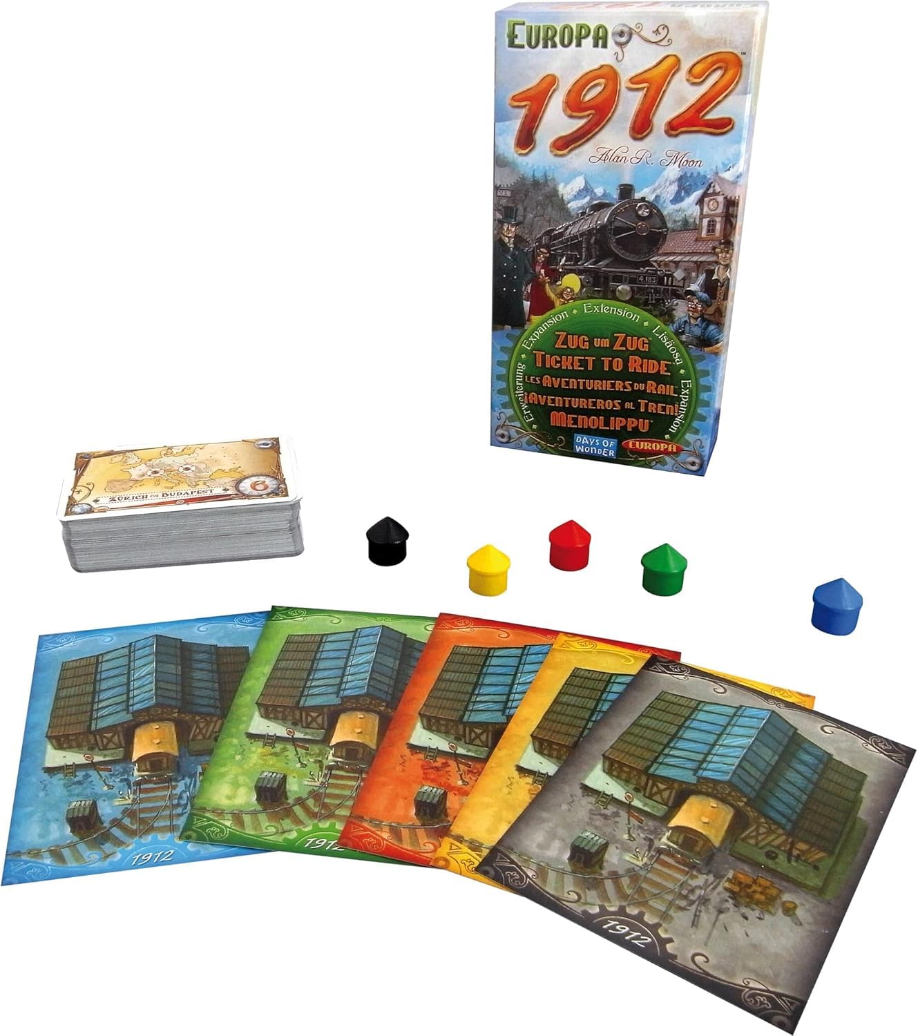 Days of Wonder Ticket to Ride Europa 1912 Board Game Expansion | Ages 8+ | 2-5 Players 2
