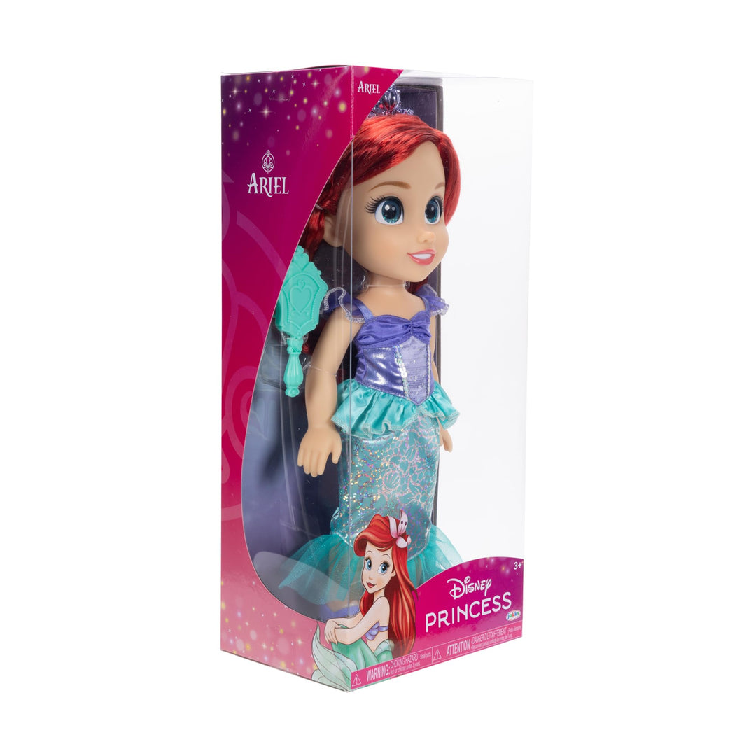 Disney Princess Ariel Fashion Doll with Accessories, 14” Tall, Articulated (Model Number: 230124)