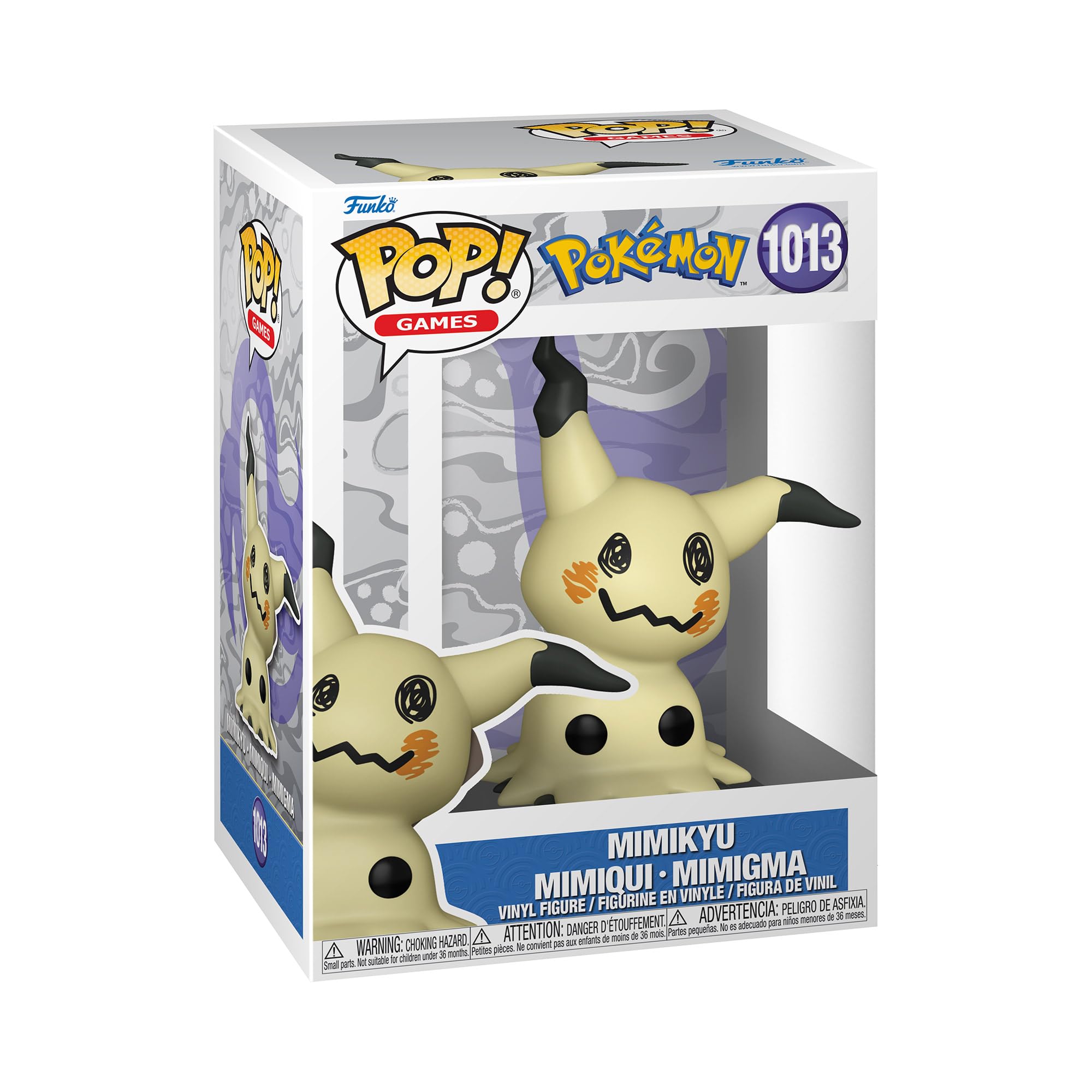 Funko Pop! Games: Pokemon - Mimikyu Collectable Vinyl Figure | 3.75 Inches | Model 85798