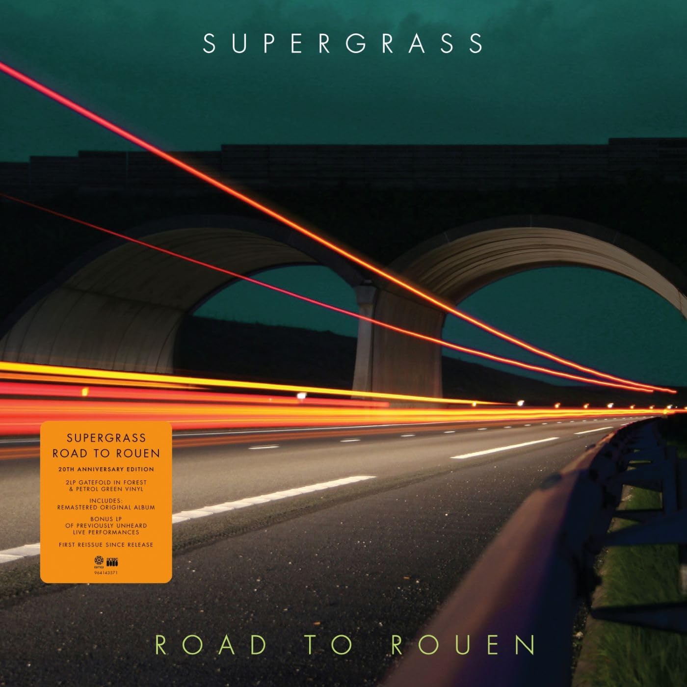 Supergrass - Road to Rouen (20th Anniversary Edition) [Forest & Petrol Green Vinyl] 2