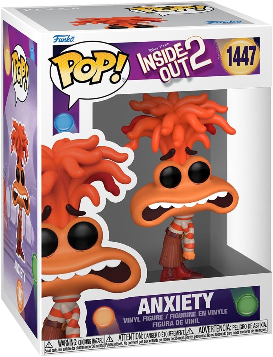 Funko Pop! Disney: Inside Out 2 - Anxiety Vinyl Figure 1
