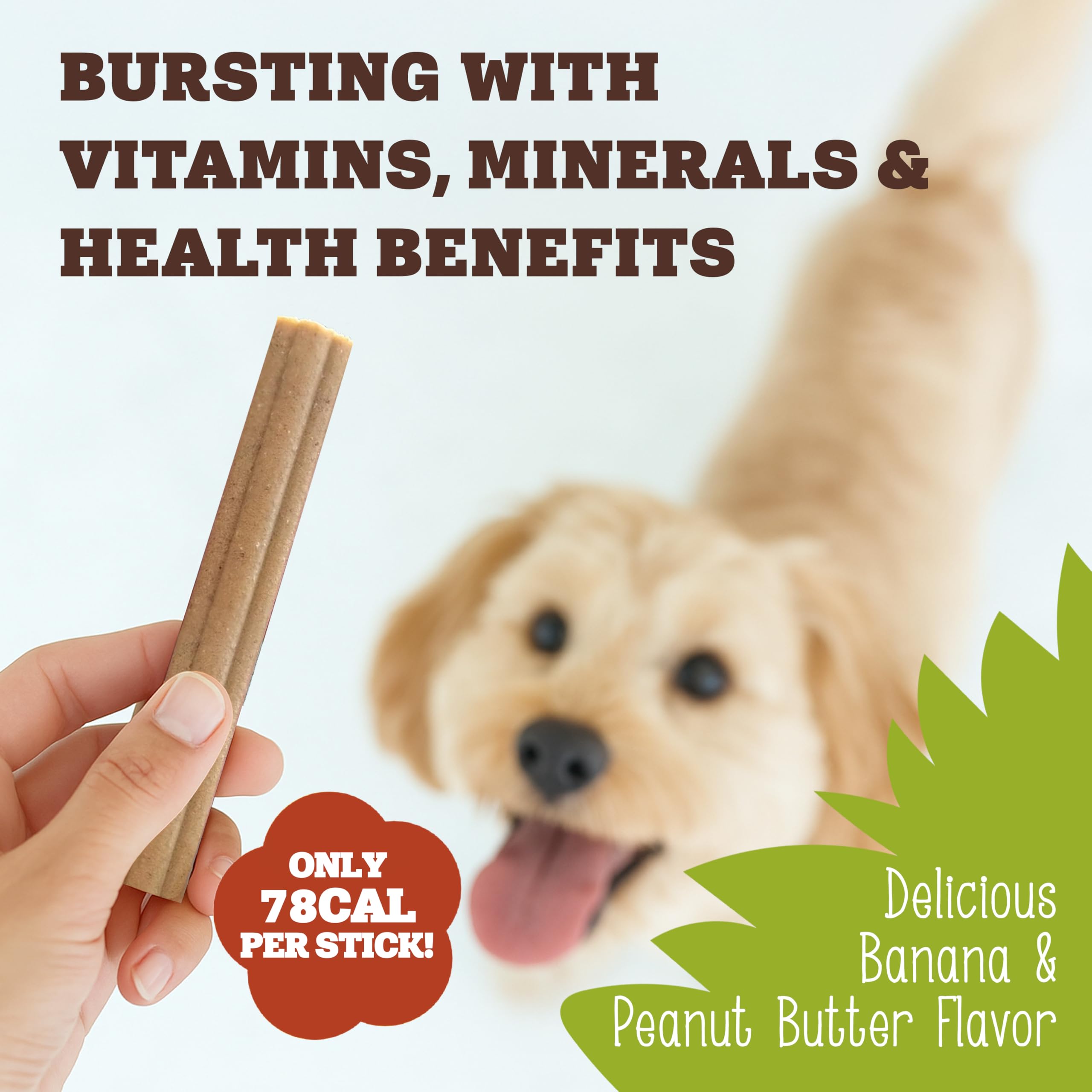 Soopa Gingerbread Biscuit Dog Dental Sticks - 100g | Hypo-allergenic | Aids Digestion 5