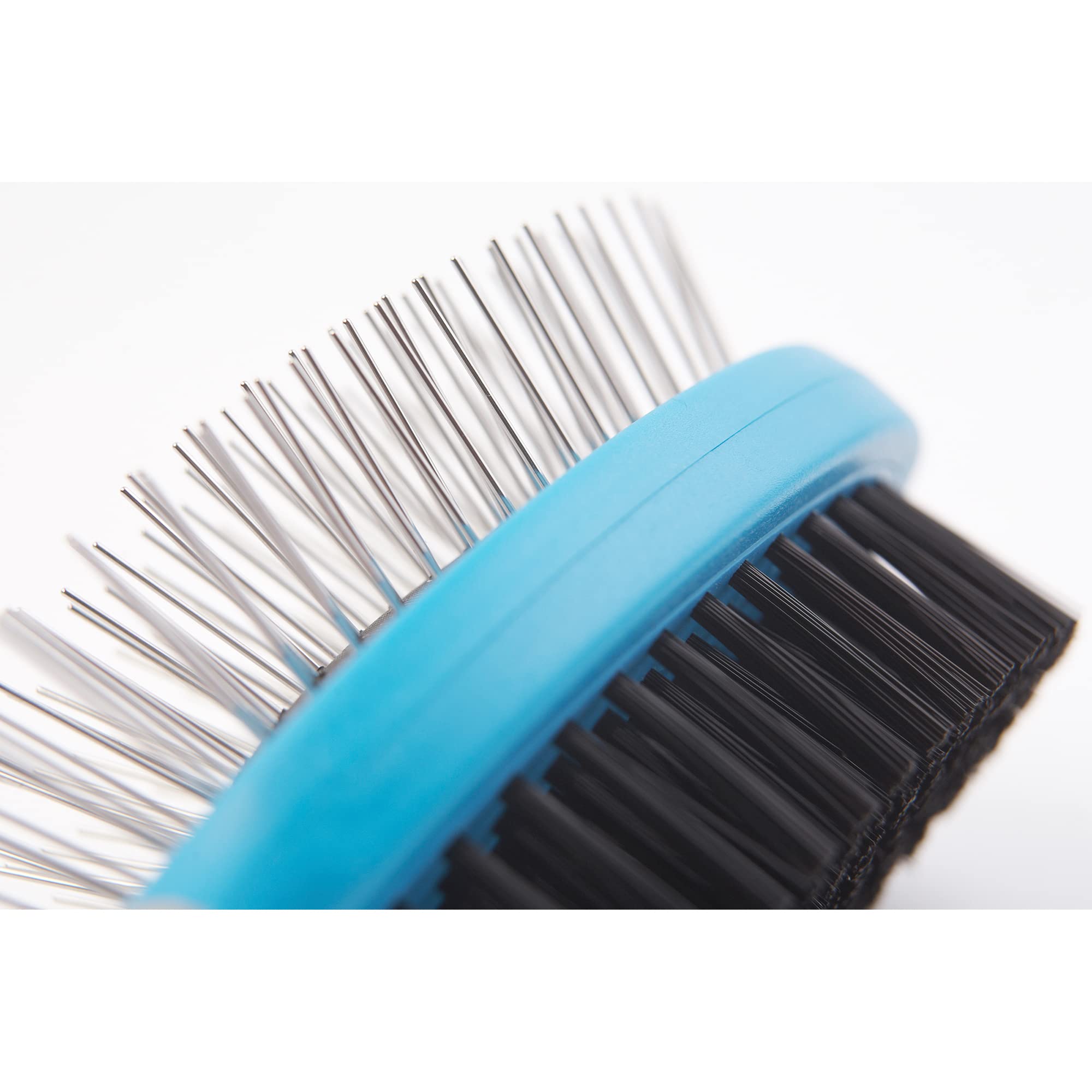 Ancol Ergo Double Sided Brush - Detangle and Smooth Coat | Pack of 1