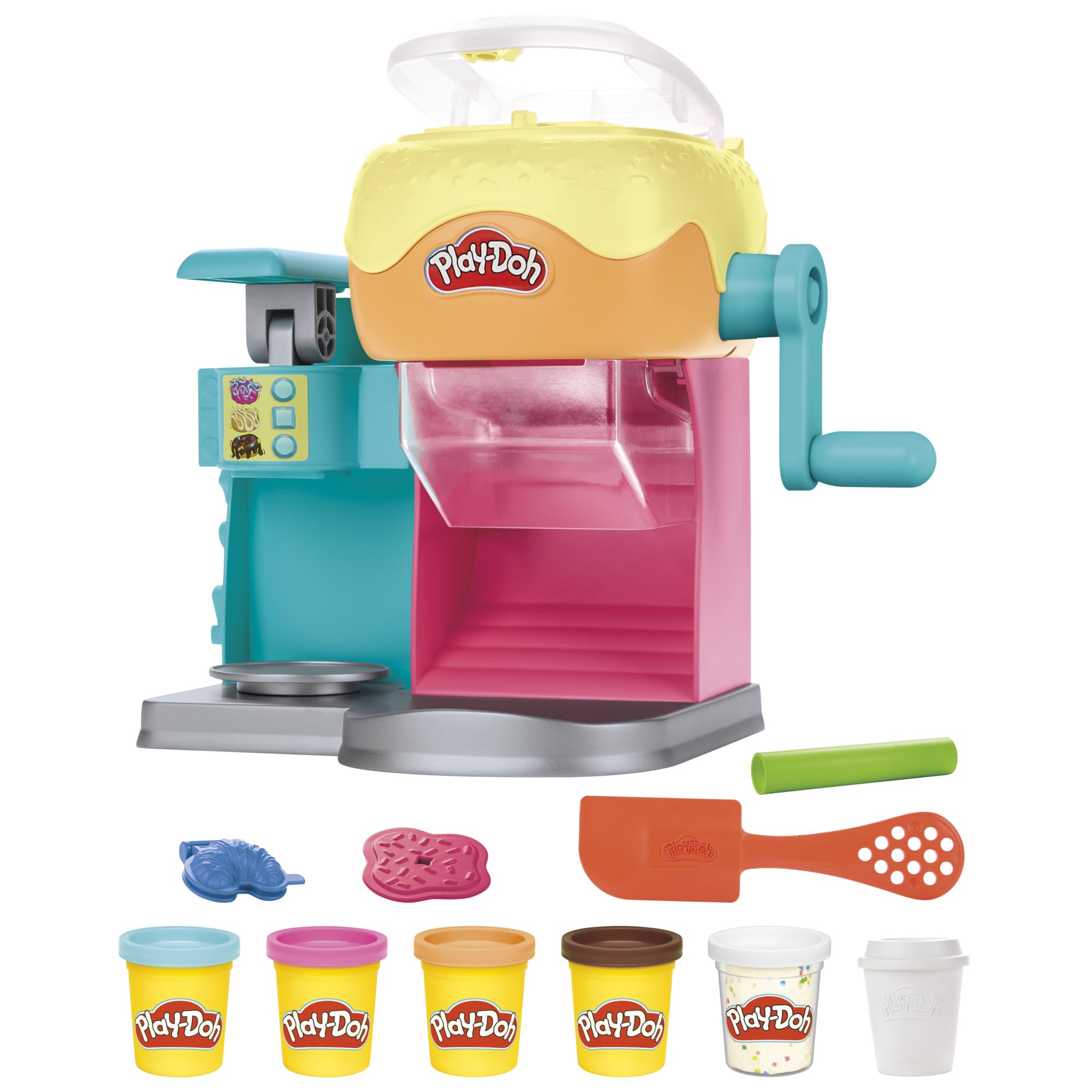 Play-Doh Donut Drop Shop Playset | Kids Arts & Crafts Dough Toy | Ages 3+ 1