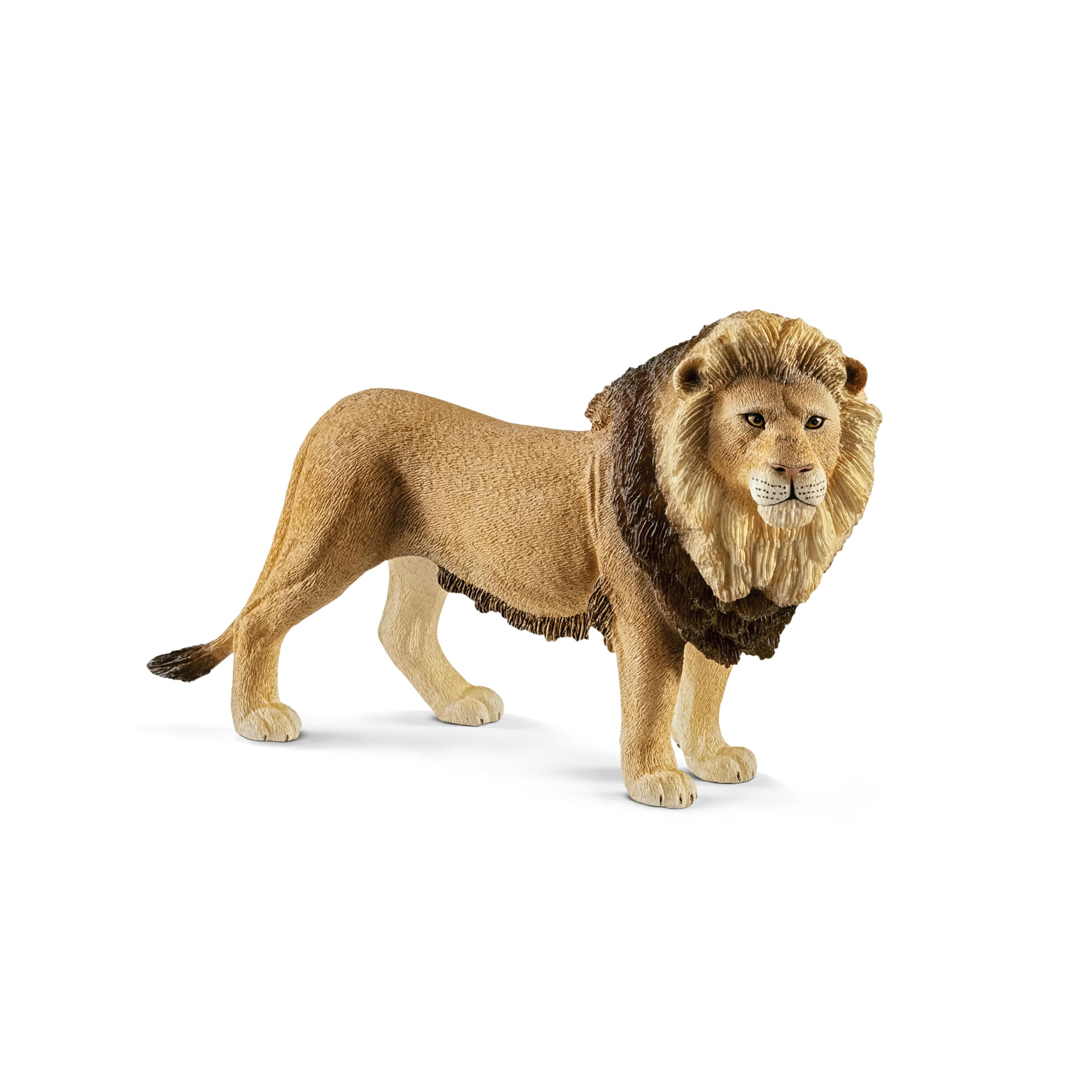 Schleich Wild Life - 5PC African Animal Toy Playset with Lion, Elephant, Monkey, Alligator & Giraffe