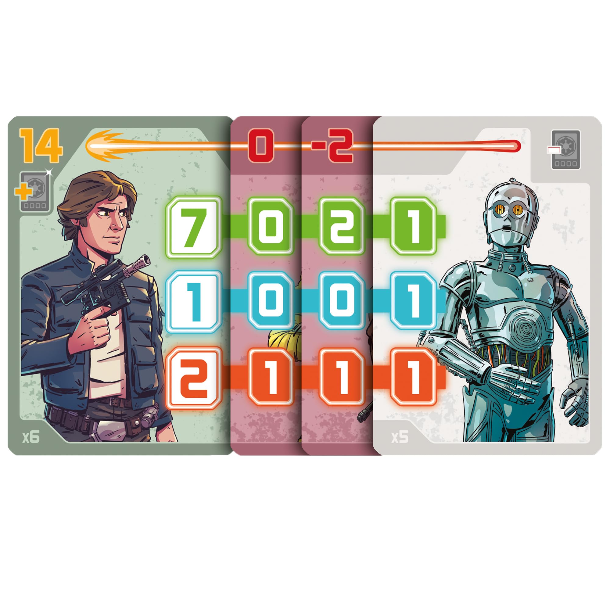 Zygomatic Star Wars Bounty Hunters Card Game | Ages 10+ | 2-6 Players | 20 Min Playtime 4