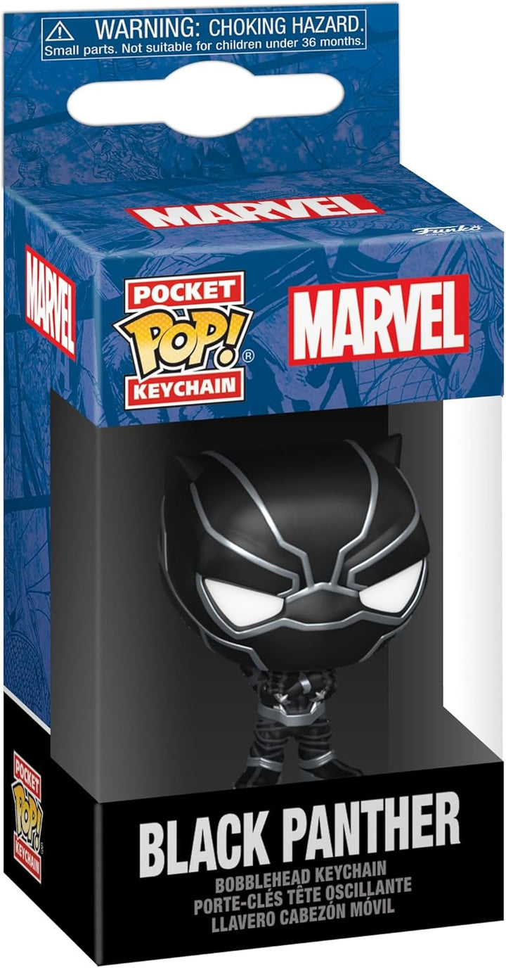 Funko Pop! Keychain Marvel Comics - Black Panther Vinyl Keychain (82491)