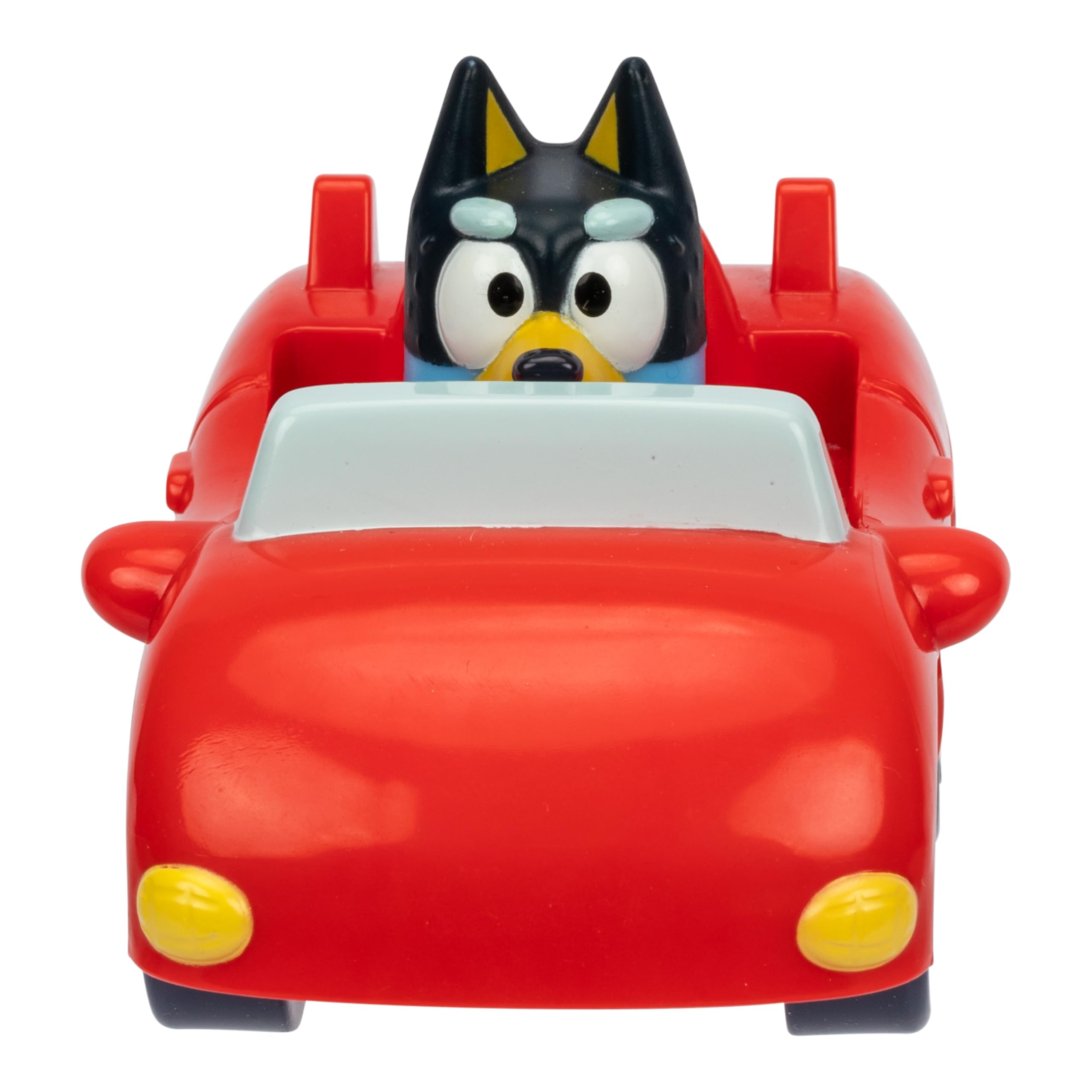 Bluey Mini Racers - 4 Collectible Vehicles with Free-Rolling Wheels for Preschoolers 3