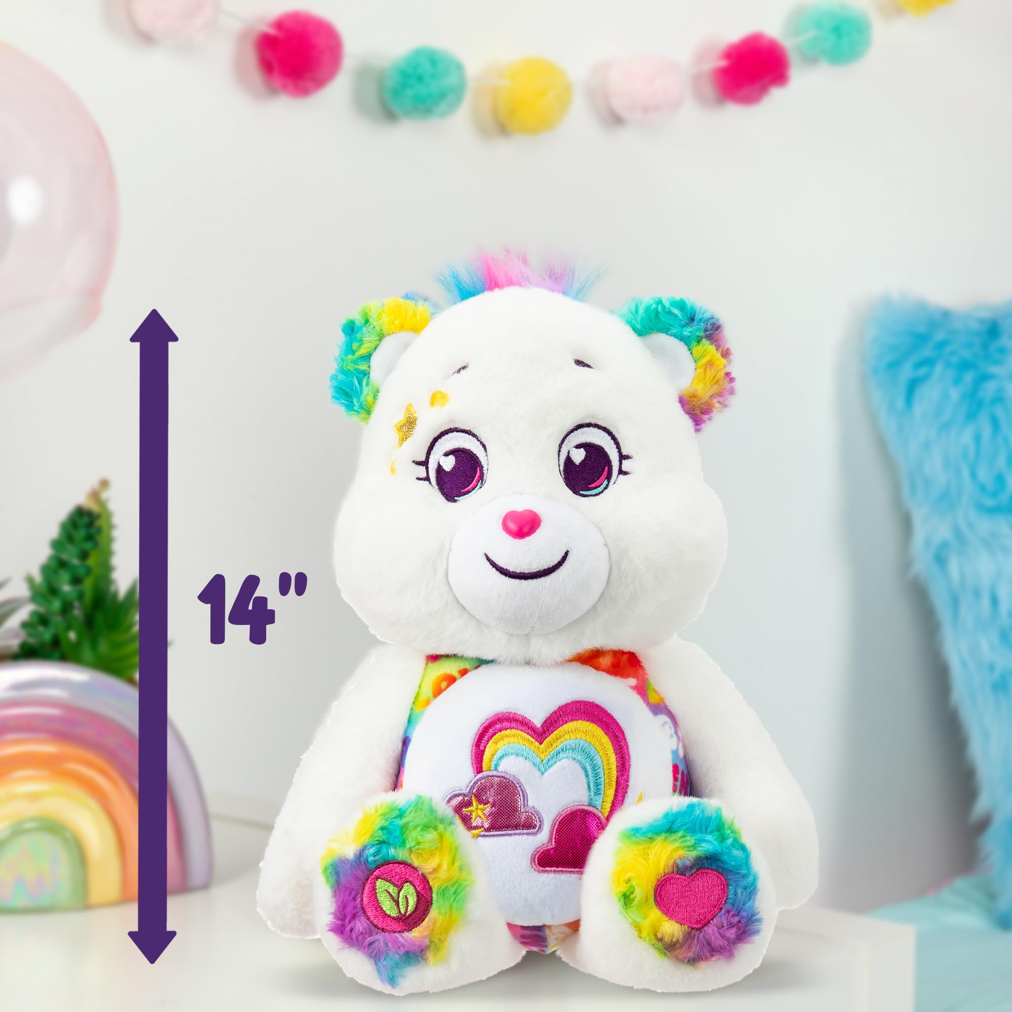 Care Bears True Friend Bear - Plush Stuffed Animal for Kids 4+ 3