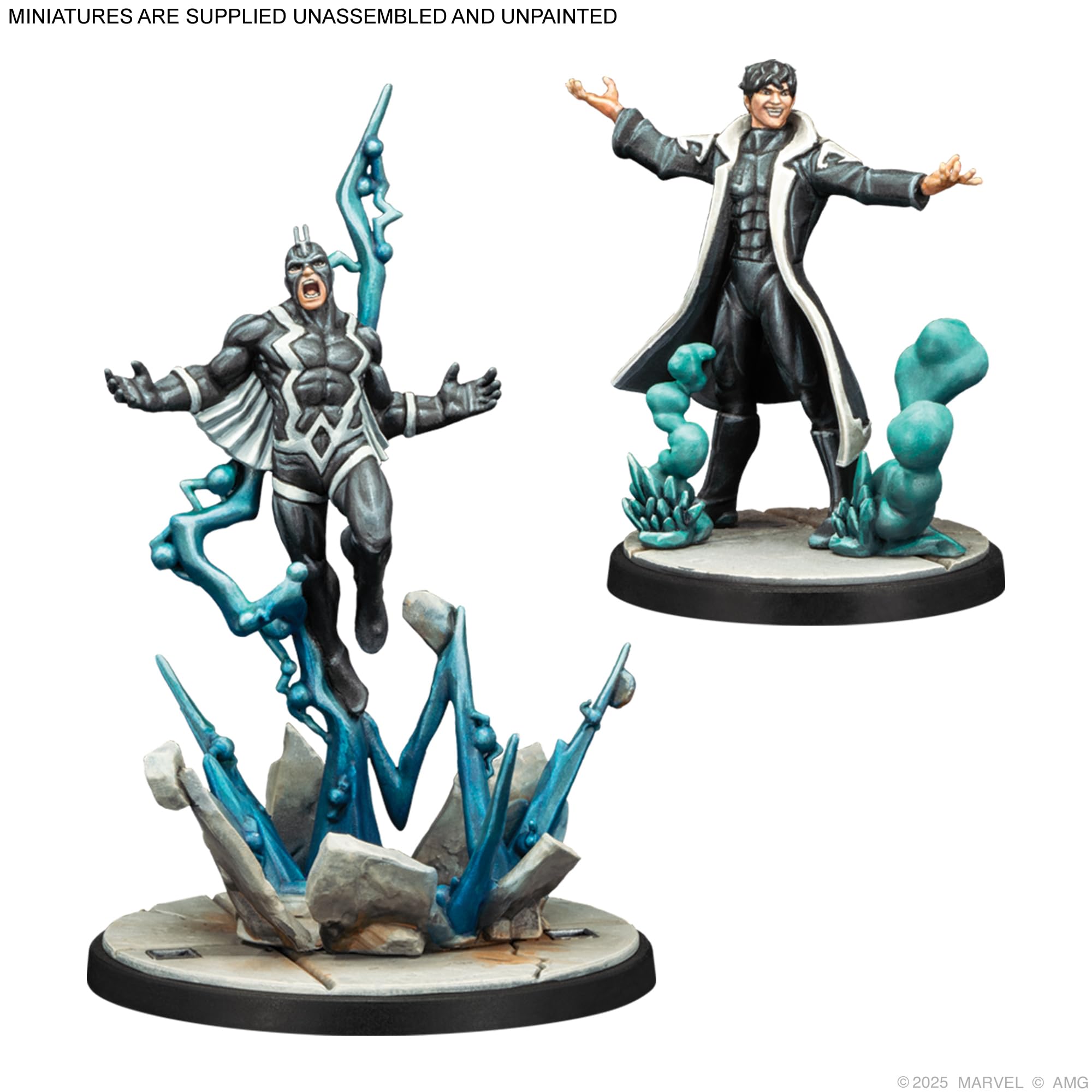 ATOMIC MASS GAMES Marvel Crisis Protocol: Inhuman Royal Court Expansion | 4 Miniatures | Ages 14+