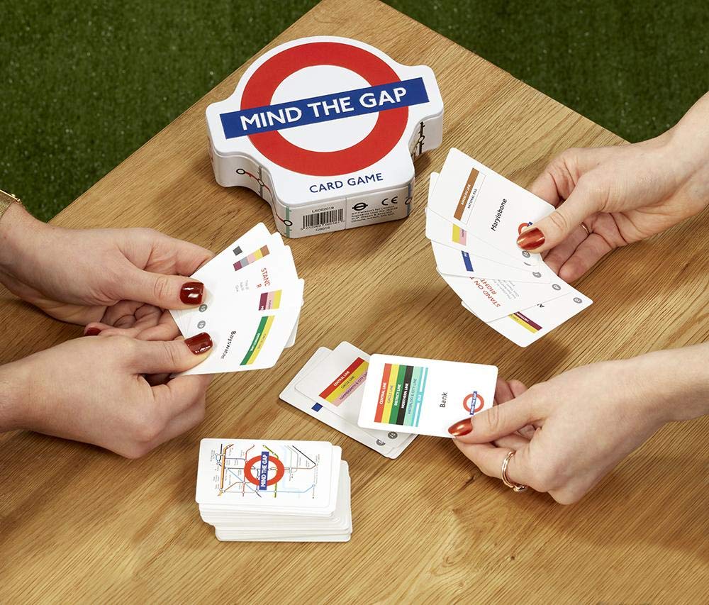 Gibsons Mind the Gap London Underground Travel Card Game | 2-8 Players | Ages 6+ 3
