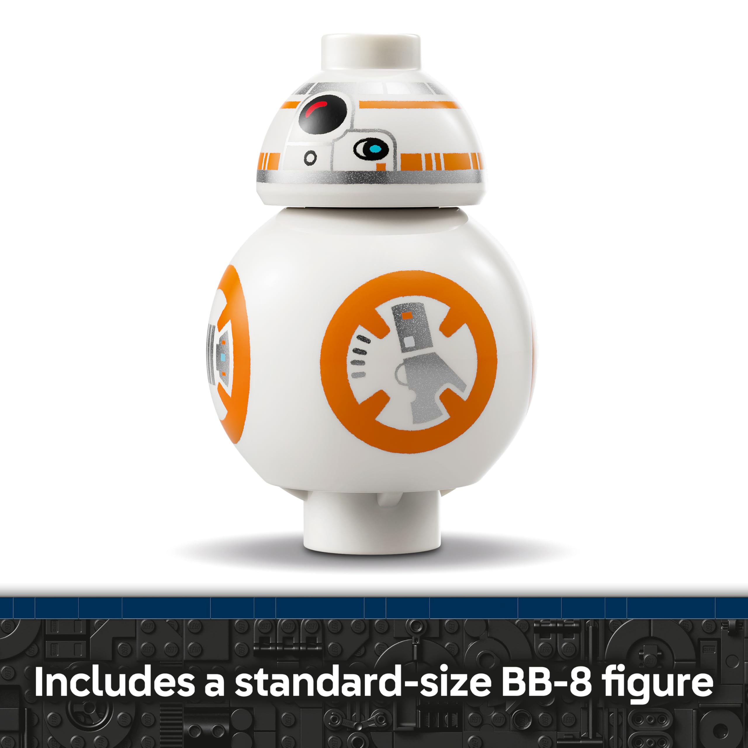 LEGO Star Wars 75452 BB-8 Astromech Droid Figure Model Kit | Ages 10+ | Multicolor 5