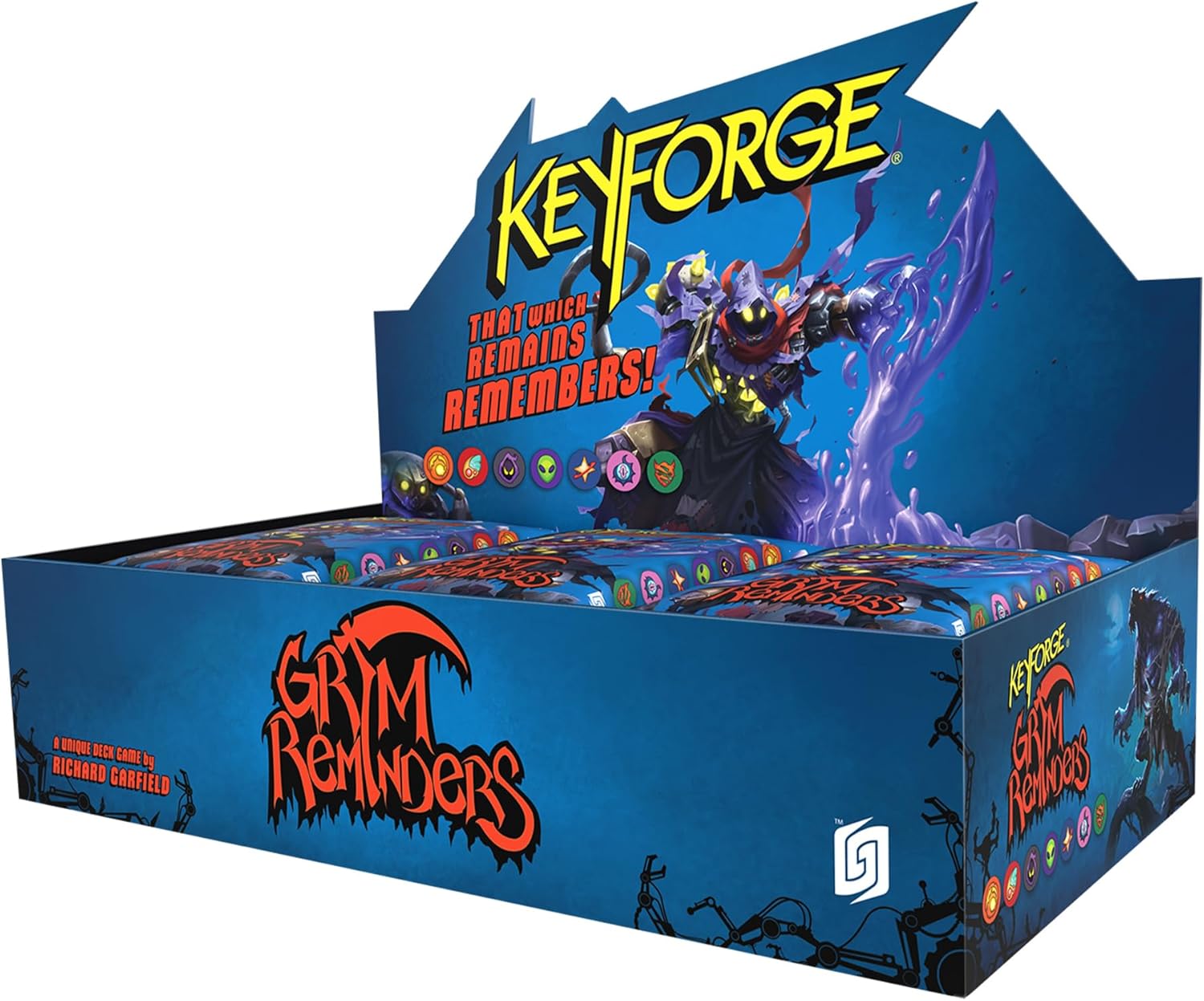 Ghost Galaxy KeyForge Grim Reminders Archon Deck Display
