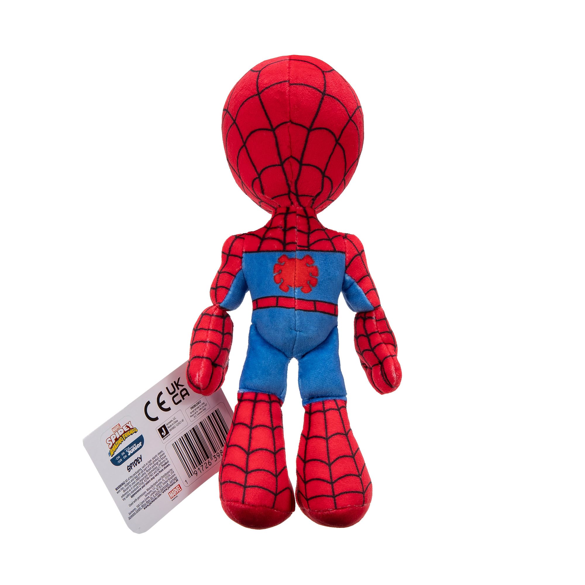 Marvel Spidey and His Amazing Friends 8-Inch Plush - Super Soft Spidey Stuffed Animal 2