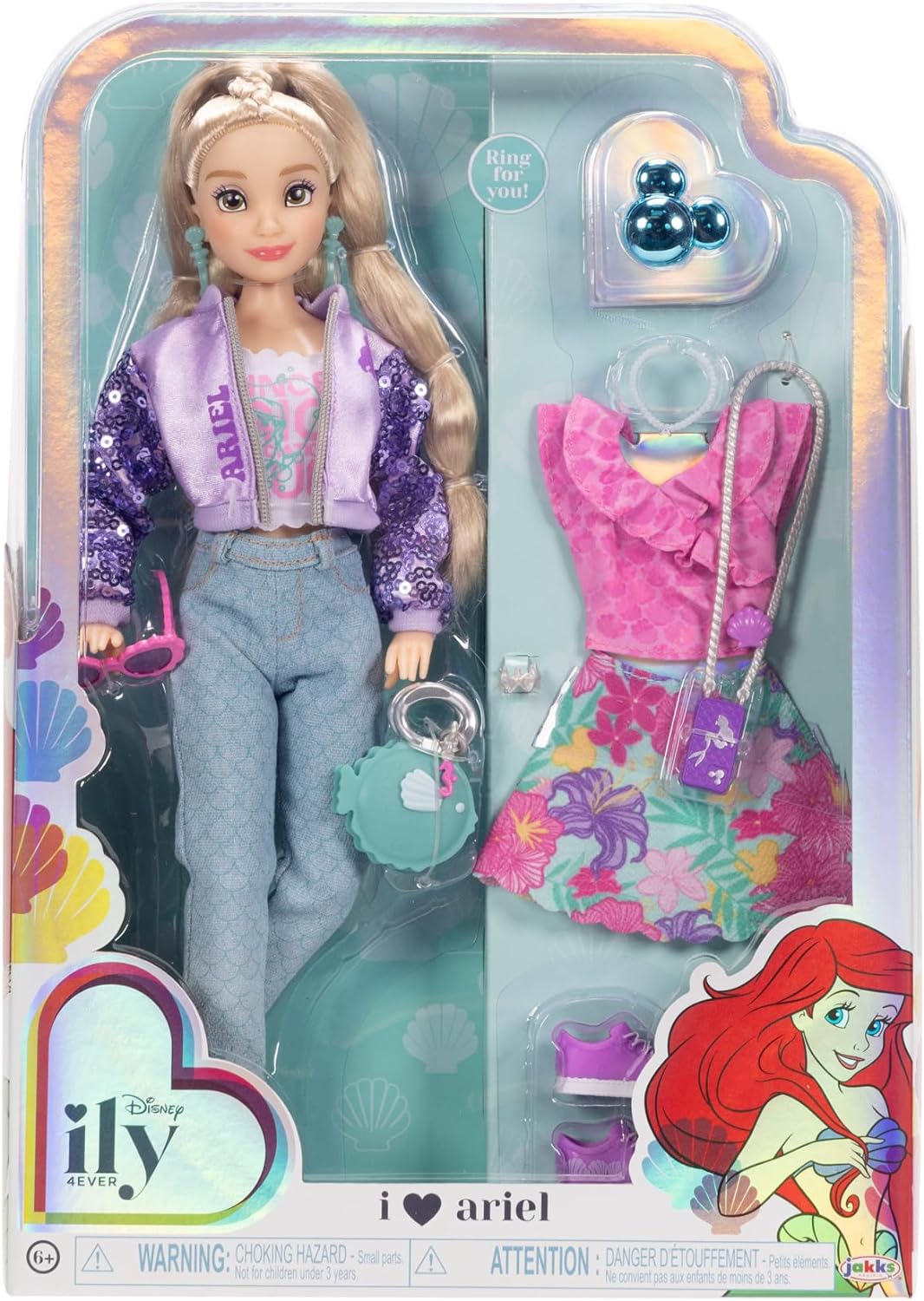 Disney ILY 4EVER Ariel Fashion Doll with 13 Points of Articulation (235091)