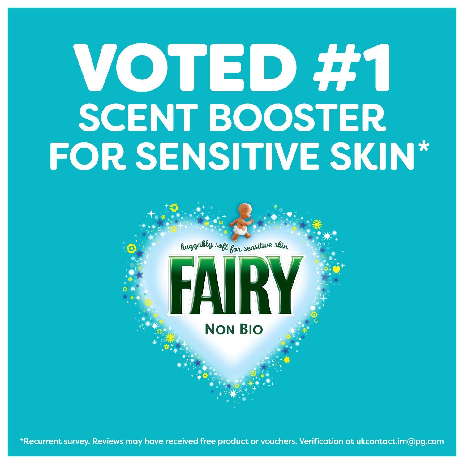 Fairy In-Wash Scent Booster Beads - Cherry Blossom & Nordic Cotton Mild Freshness | 735g 2