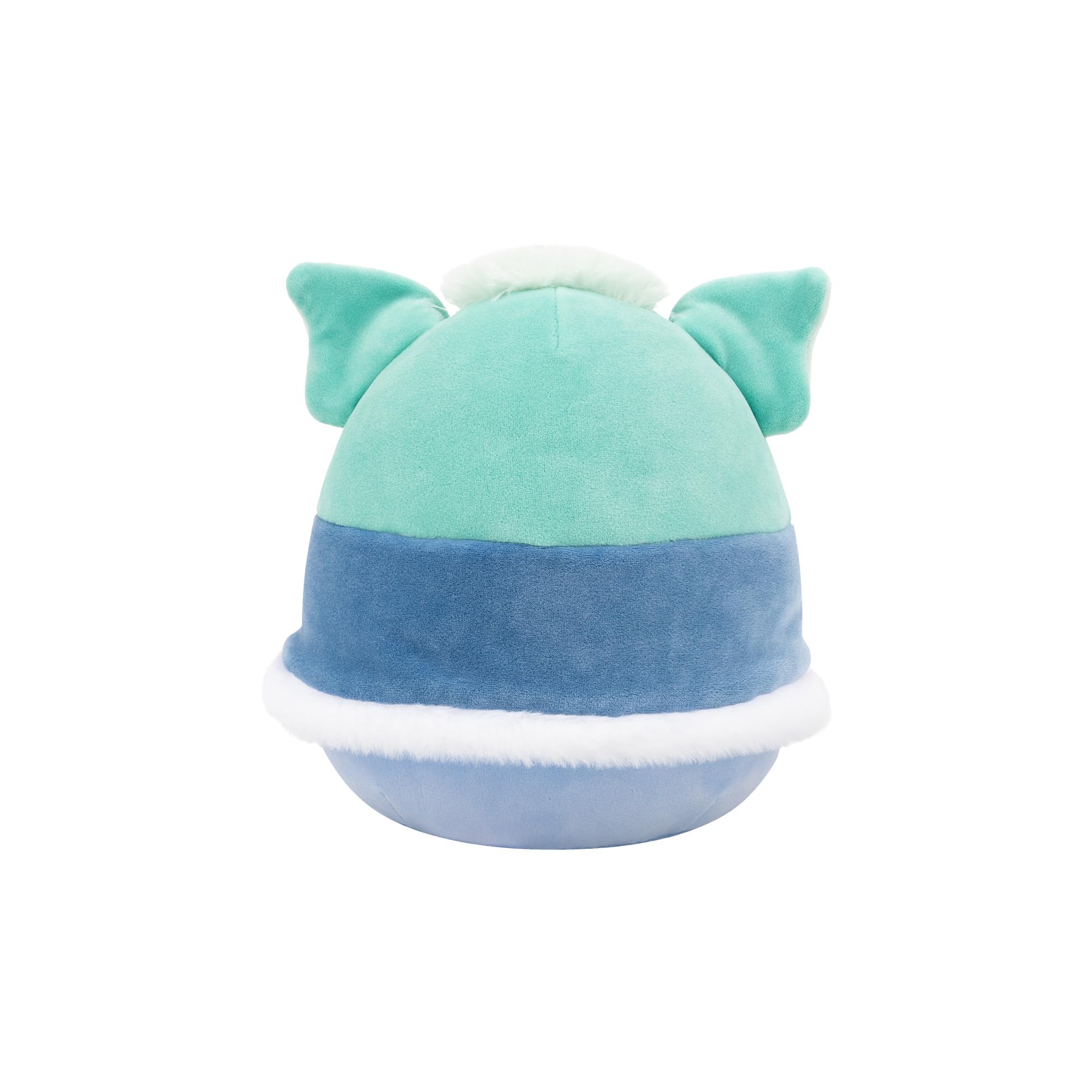 Squishmallows 7.5-Inch Troye the Teal Troll in Winter Outfit Plush - Ages 3+ 6