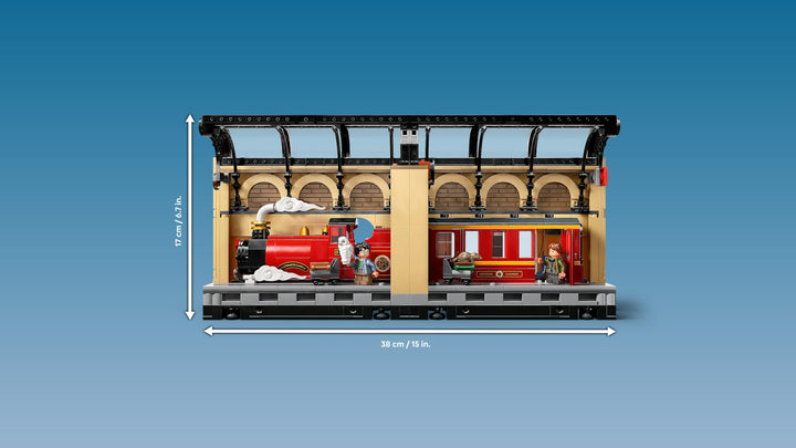 LEGO Harry Potter Book Nook: Hogwarts Express Set with Train Toy & 4 Minifigures - 10+