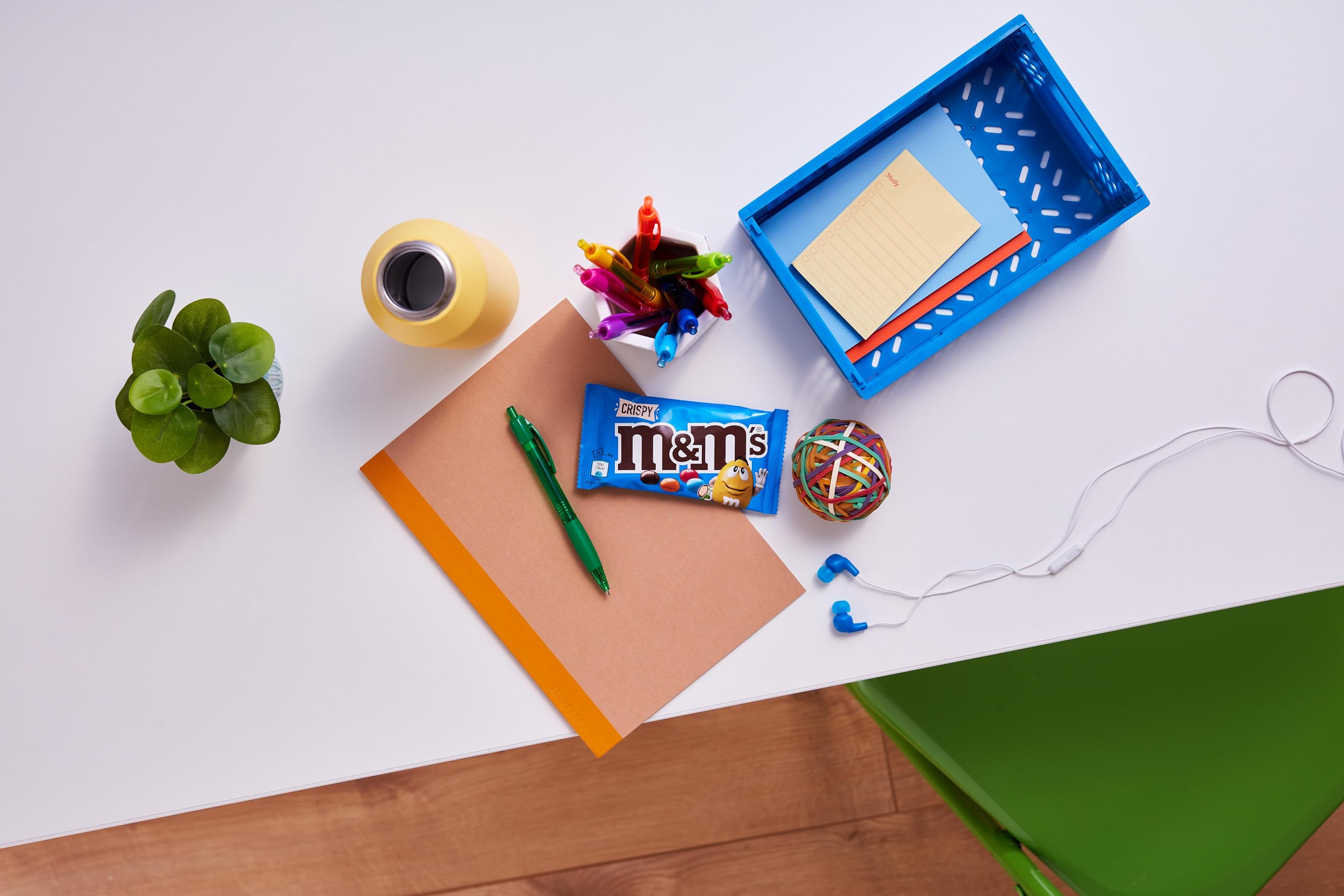 M&M's Crispy Chocolate Bulk Box - 24 Pack Movie Night Snacks, Chocolate Gifts 3