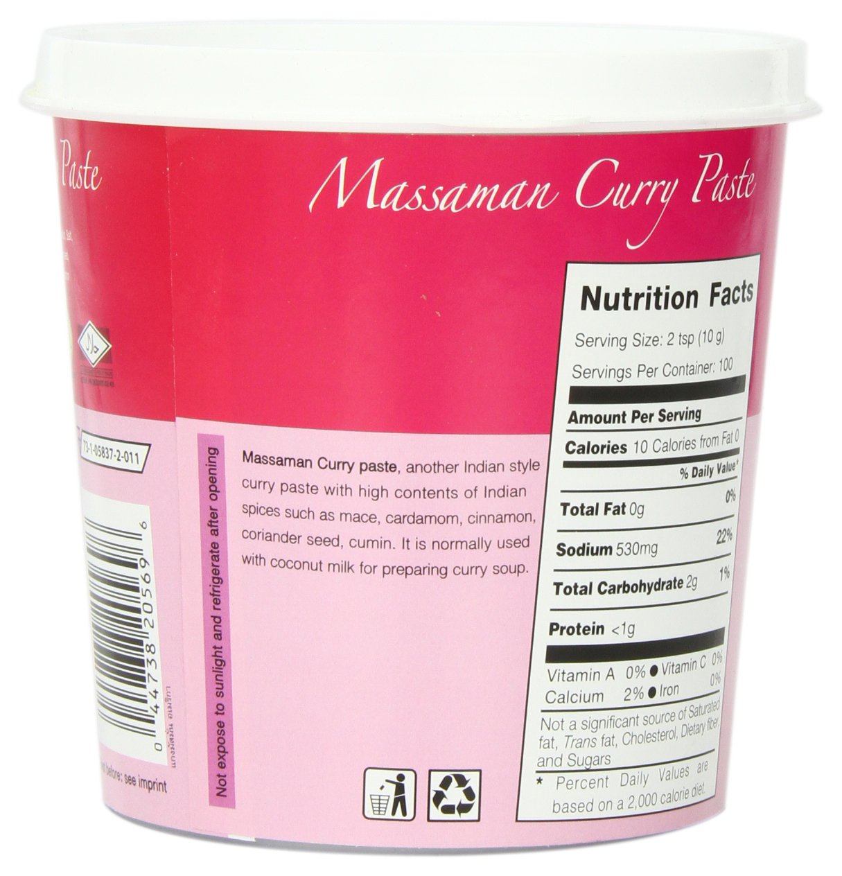 Mae Ploy Thai Massaman Curry Paste (1kg) - Authentic Thai Cooking Ingredient 5