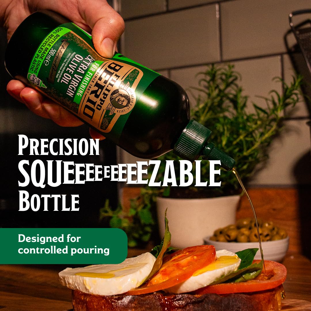 Filippo Berio Extra Virgin Olive Oil - Cold Pressed | 500ml Squeezable Bottle