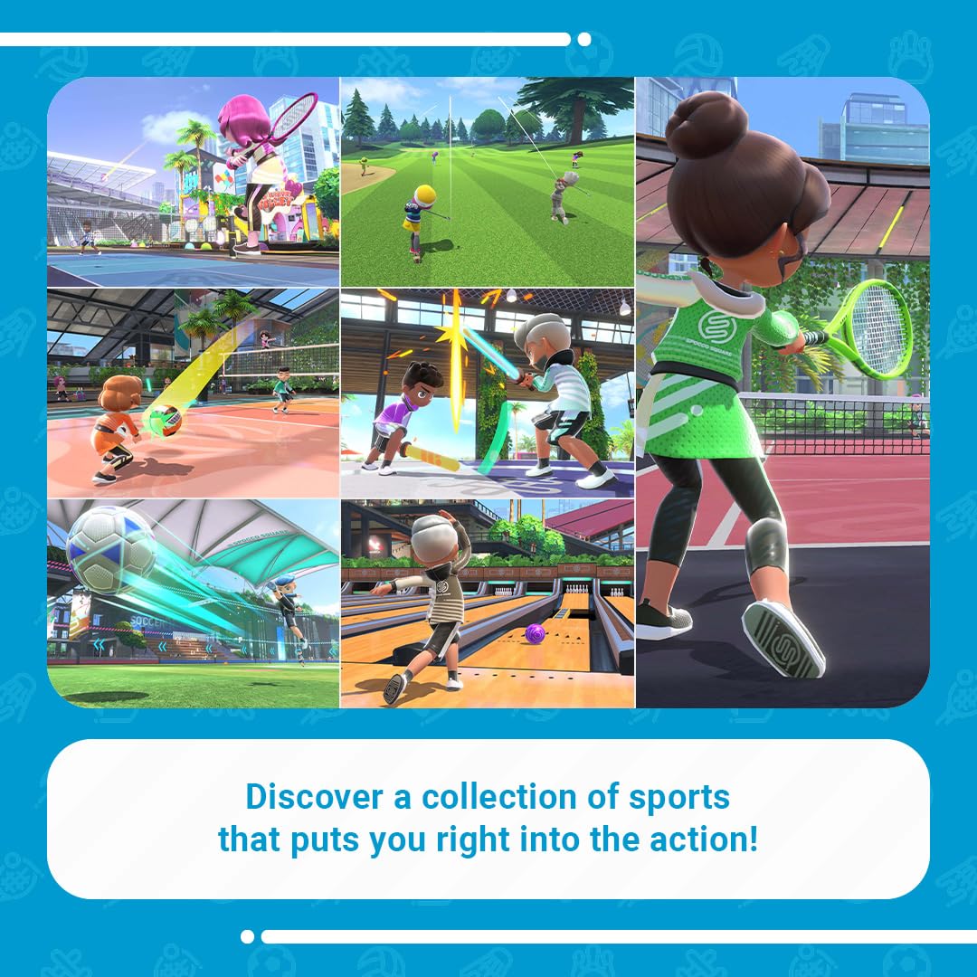 Nintendo Switch (Neon Red/Neon Blue) with Switch Sports Pre-Installed & 12-Month Online Membership 6