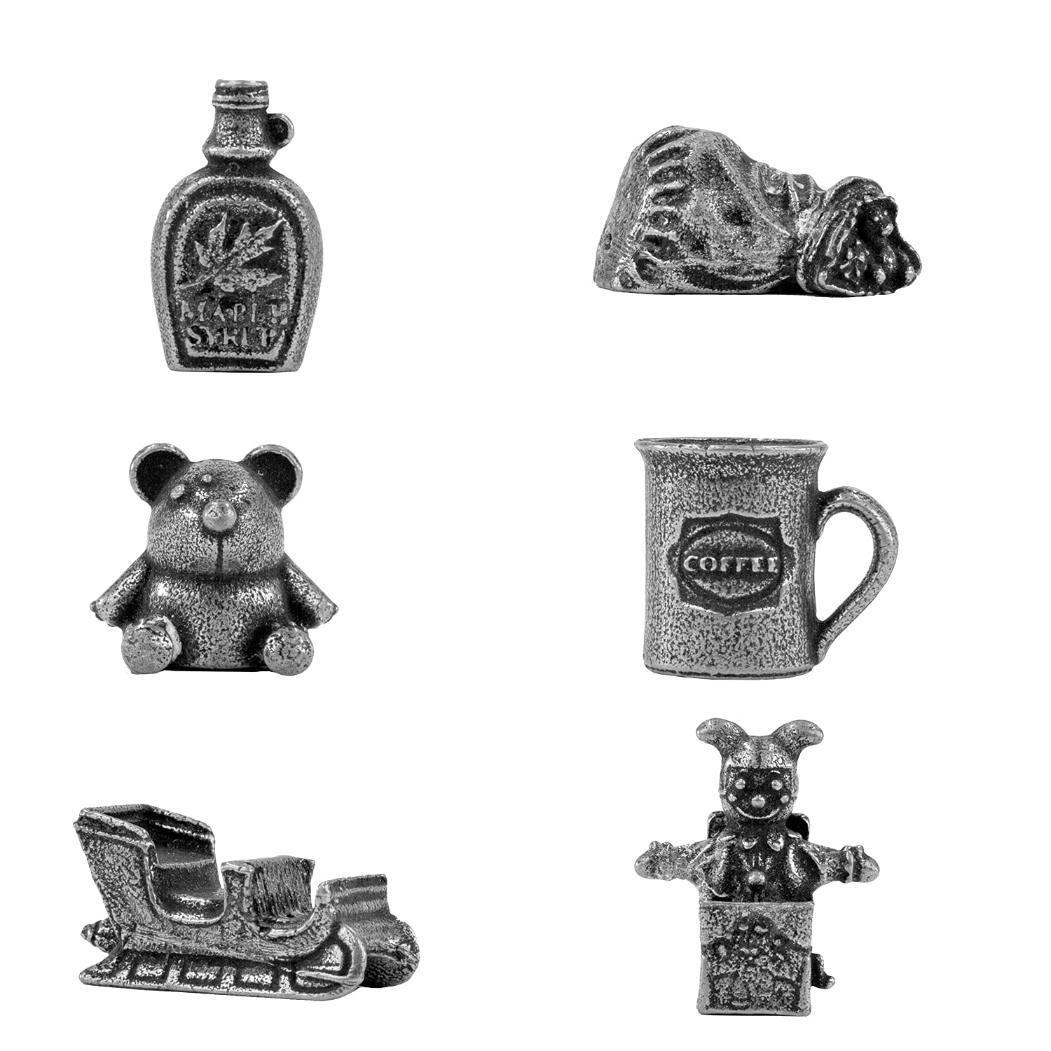 Winning Moves Elf Monopoly Board Game - Festive Token Edition with Santa's Workshop and Empire State Building 14