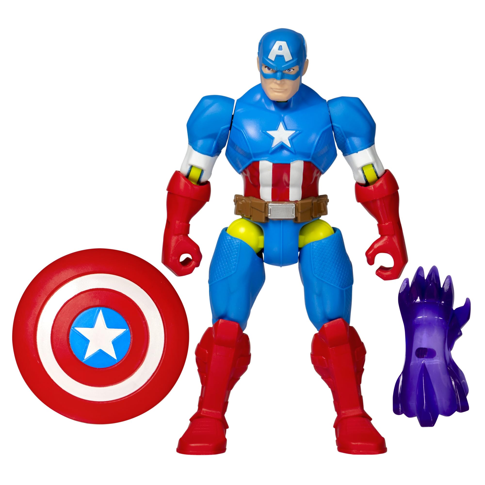 Marvel Captain America MixMashers Action Figure - Mix & Match Super Hero Toy for Kids 1