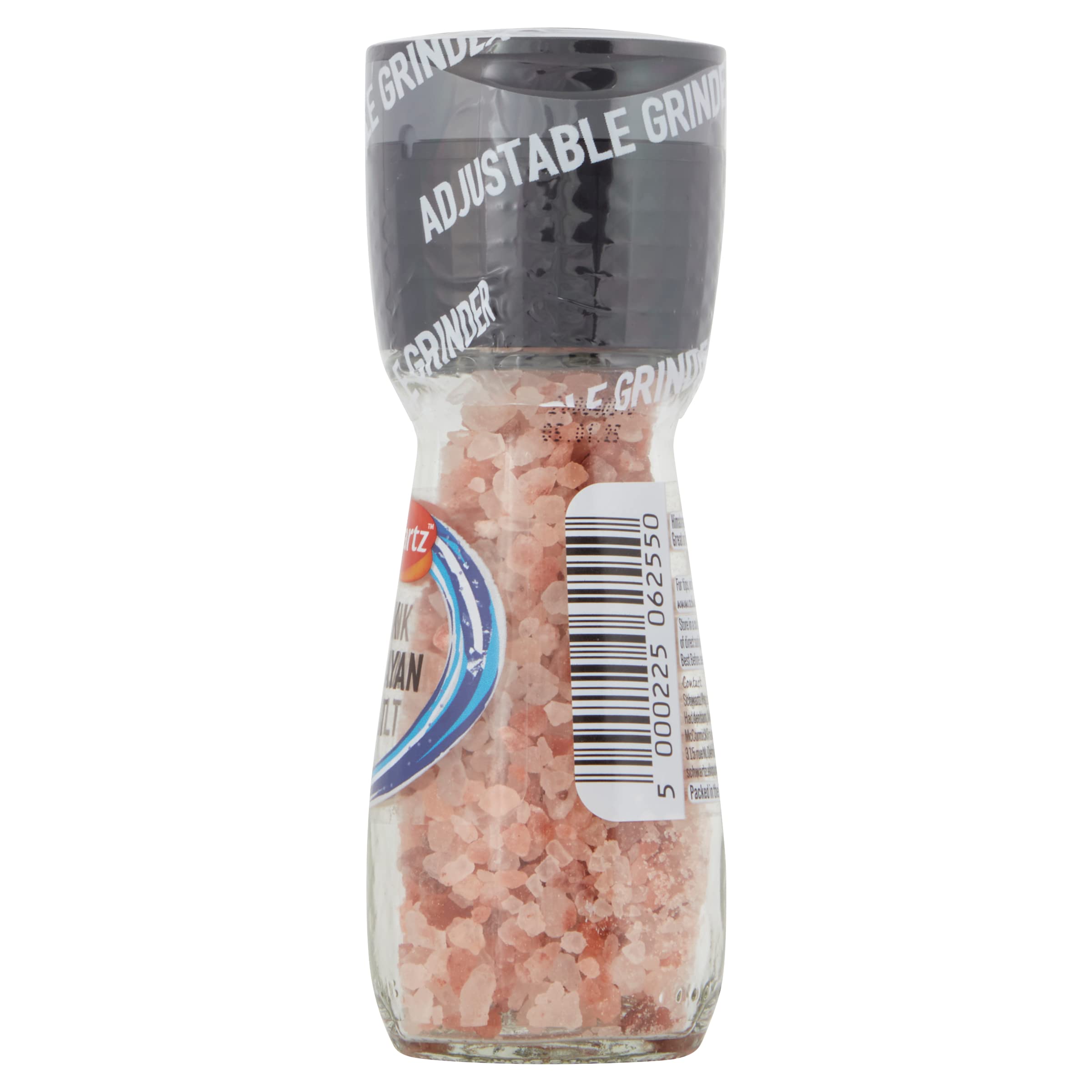 Schwartz Pink Himalayan Salt 71g - Jar with Grinder 3