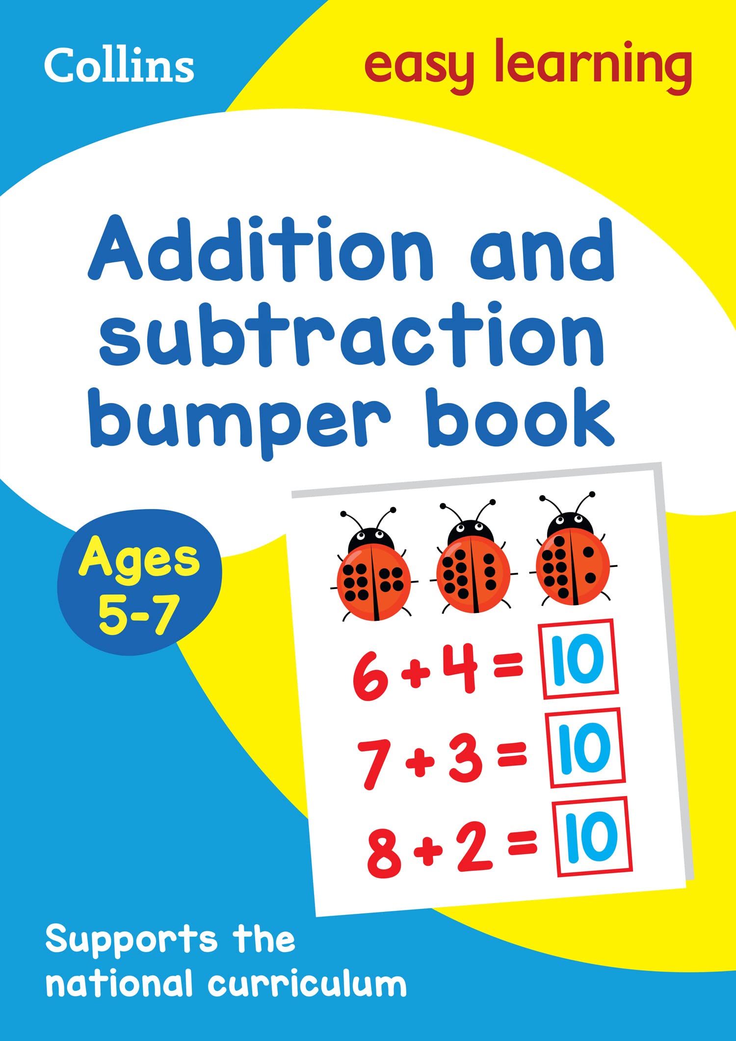 Collins Addition and Subtraction Bumper Book - Ages 5-7 | KS1 Maths Practice | 64 Pages