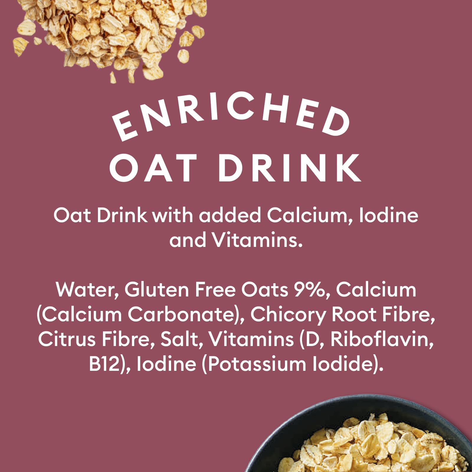 Plenish Organic Enriched Oat Milk 1L 6