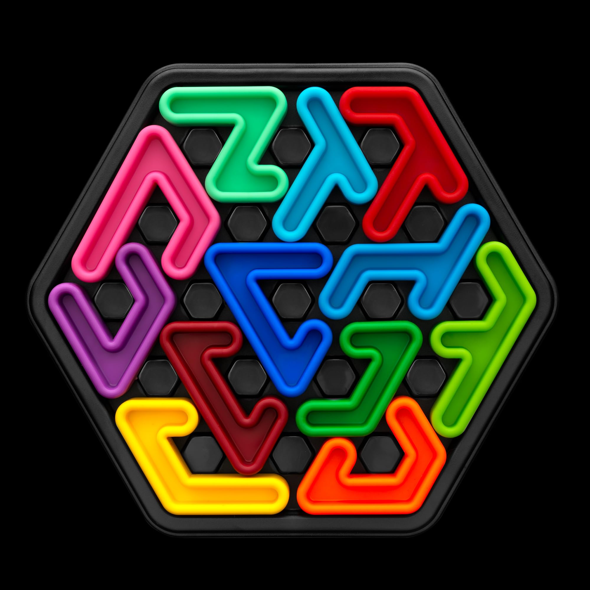 SmartGames IQ Deluxe Hexagon - Brain Teaser Puzzle Game with 120 Challenges 3