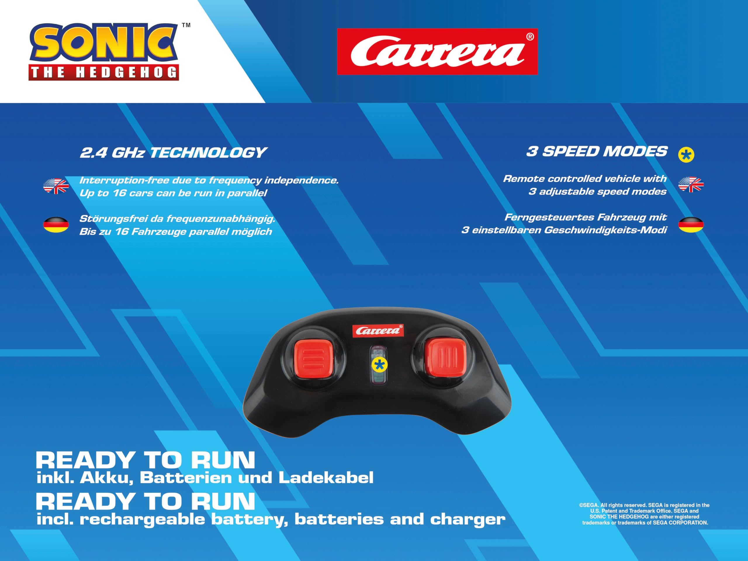 Carrera RC Sonic The Hedgehog - Team Sonic Racing Tabletop Racing Set 14