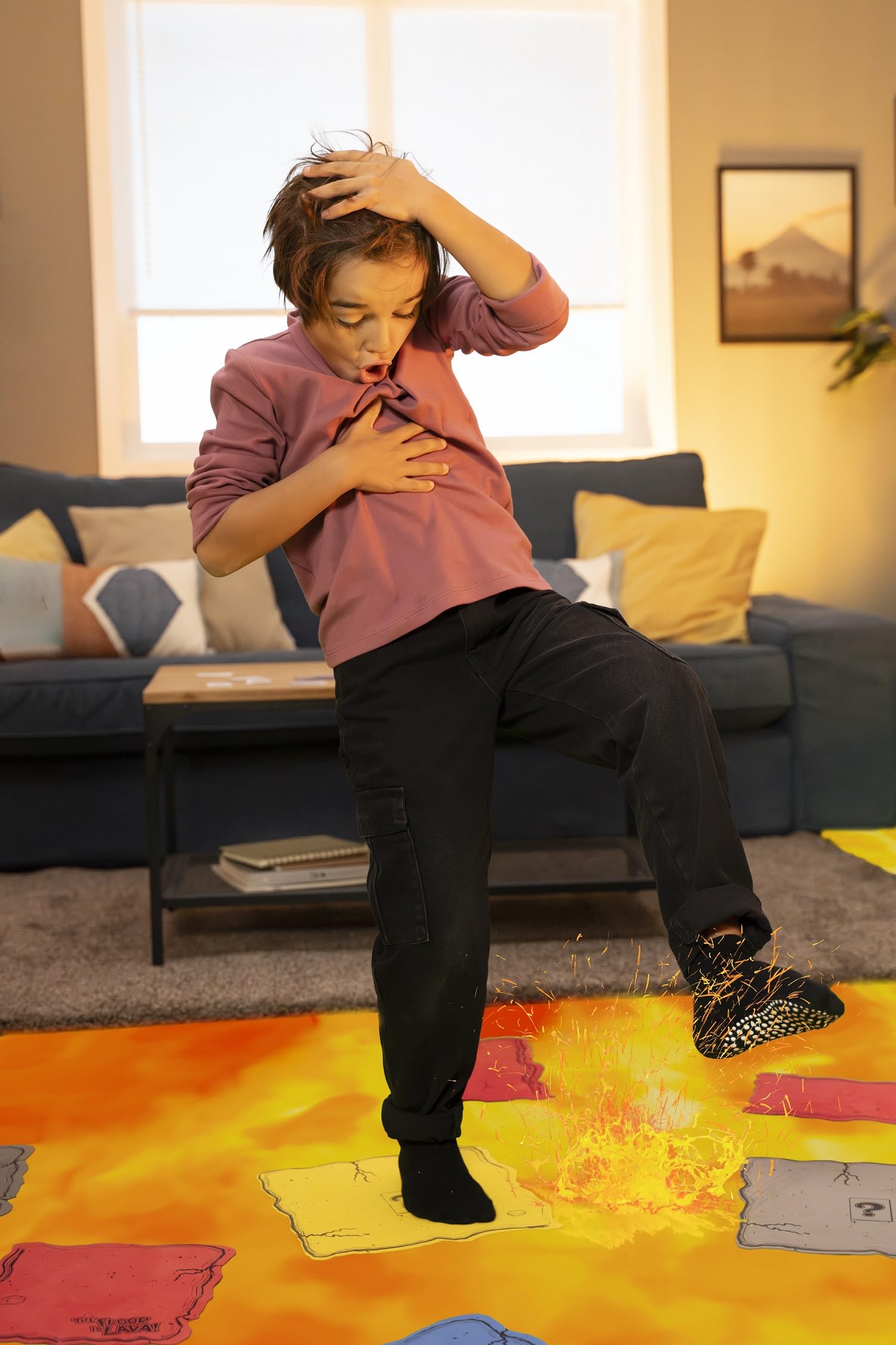 Goliath Games Floor is Lava! Interactive Board Game for Kids and Adults 13