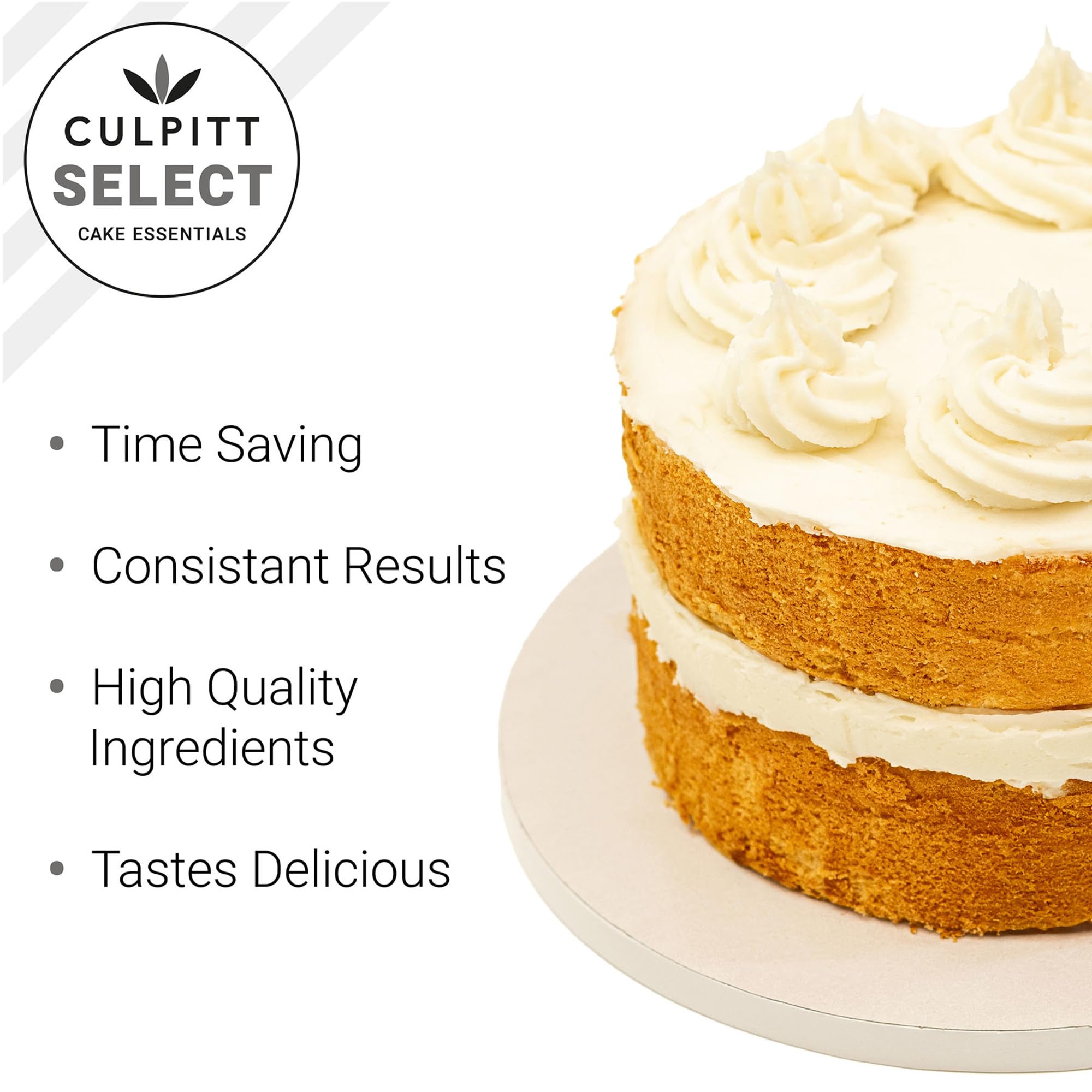 Culpitt Select - Vegan Vanilla Cake Mix 1kg 8