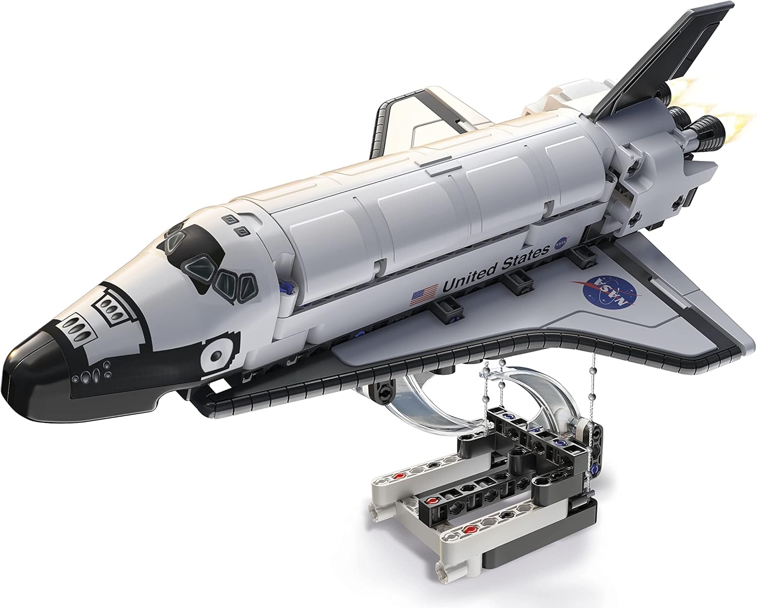 Clementoni NASA Floating Shuttle - Educational Space Model Kit for Kids 8+ 3