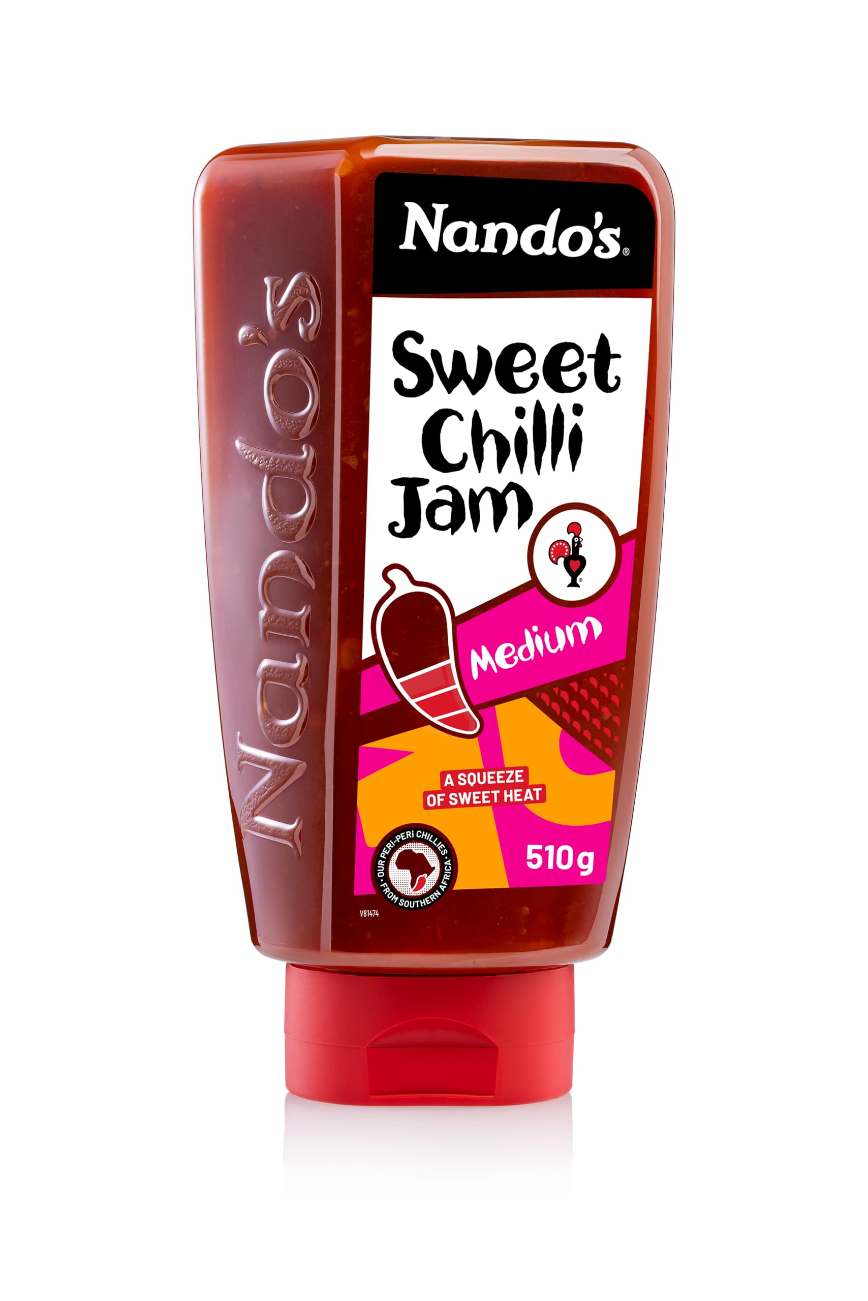 Nando's Sweet Chilli Jam - Tangy Tomato & Peri-Peri Spice | 510g Jar 1