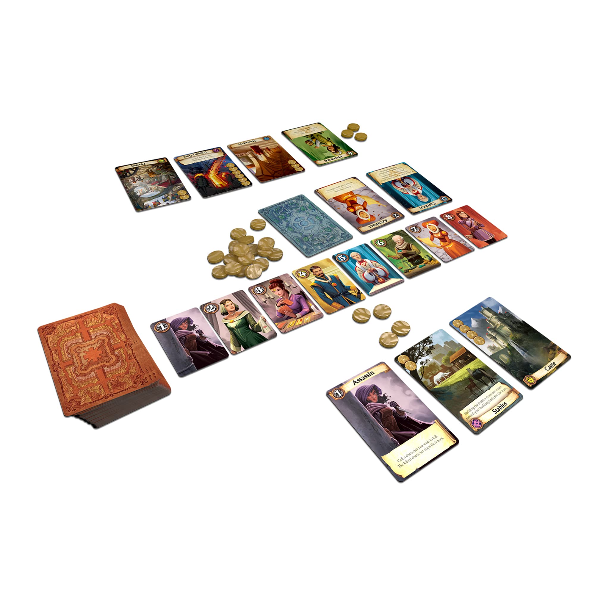 Z-Man Games Citadels Revised Edition Board Game