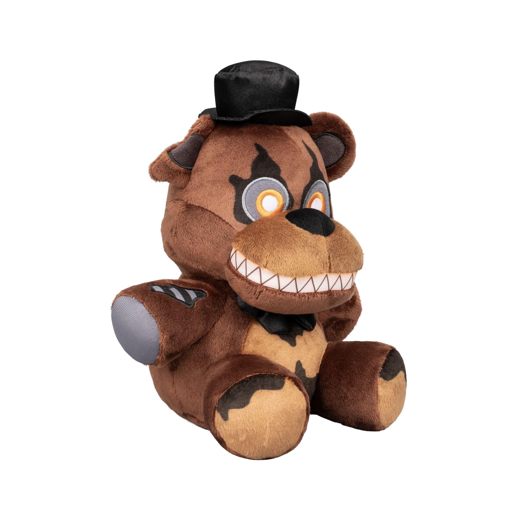 Jazwares Five Nights at Freddy’s Nightmare Freddy 8-Inch Plush | Polyester | Brown 3