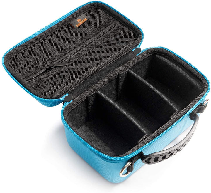 Gamegenic Game Shell 250 Card Storage Case with Dividers, Blue