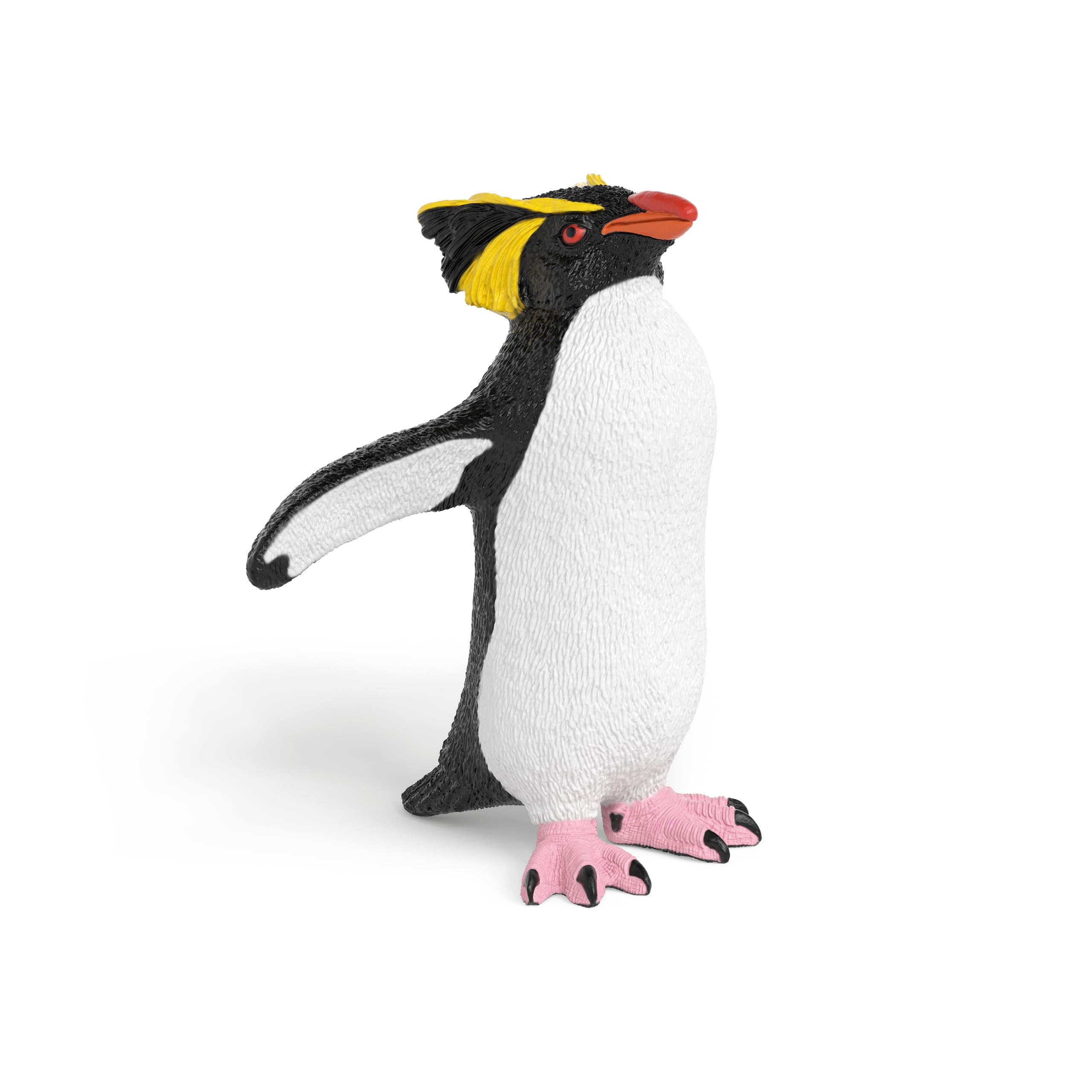 Schleich Rockhopper Penguin Toy Figurine - Realistic Wild Life Animal | Ages 3+