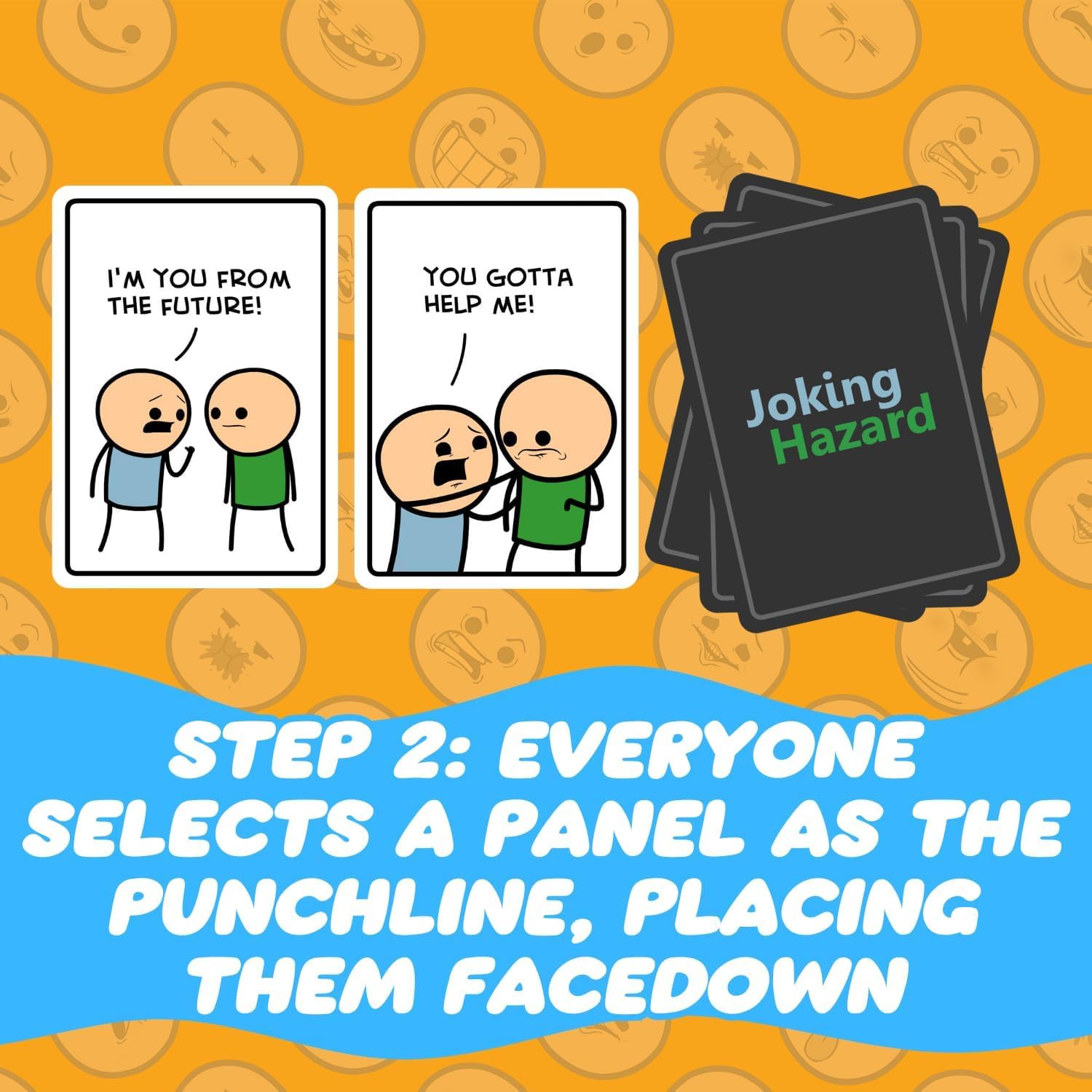 Joking Hazard - Cyanide & Happiness Comic Building Party Game | 3+ Players | 360 Cards 7