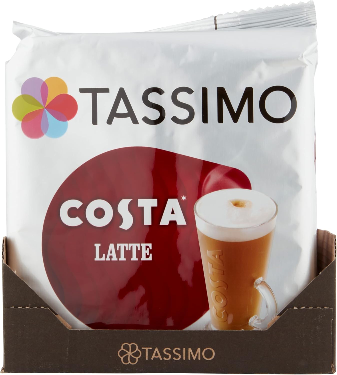 Tassimo Costa Latte Medium Roast Coffee Pods (Pack of 5, 40 Drinks Total) 3