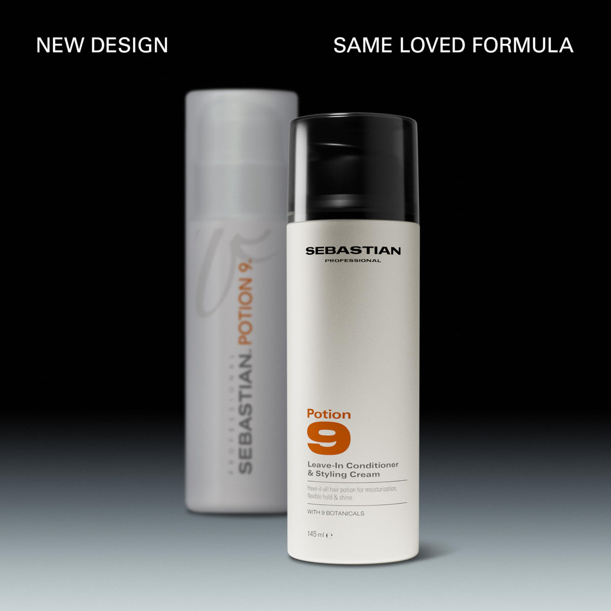 Sebastian Professional Potion 9 Leave-In Conditioner & Styling Cream - Moisture & Shine, Flexible Hold, 145ml