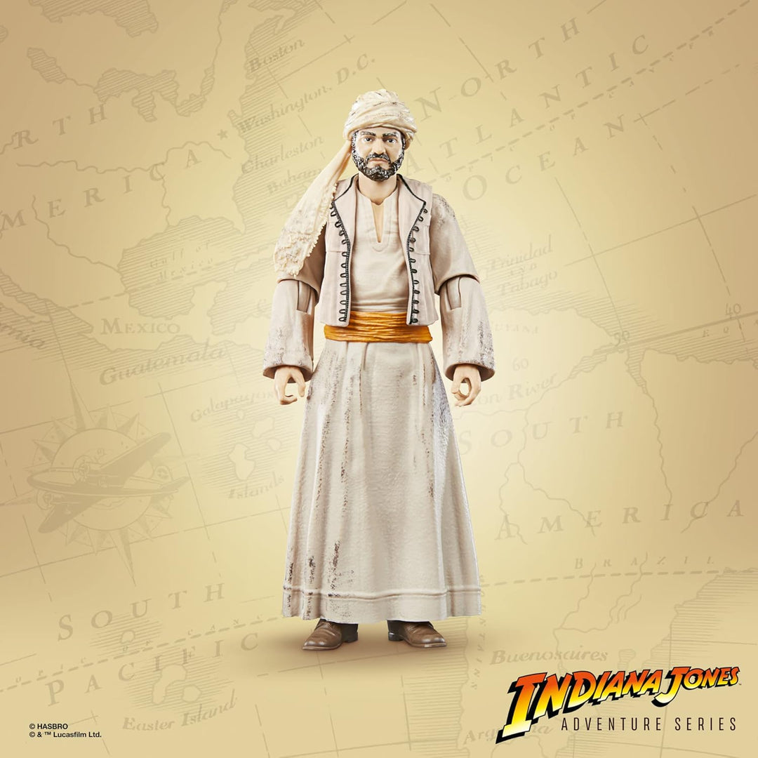 Hasbro Indiana Jones Adventure Series Raiders of the Lost Ark - Sallah 6-Inch Action Figure (F6063)