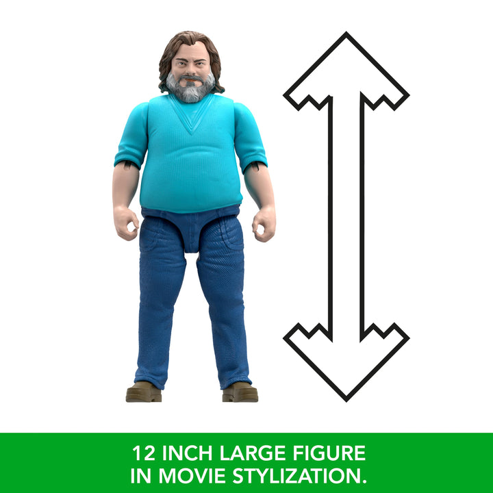 Mattel Minecraft 12-inch Posable Steve Action Figure - Movie Edition
