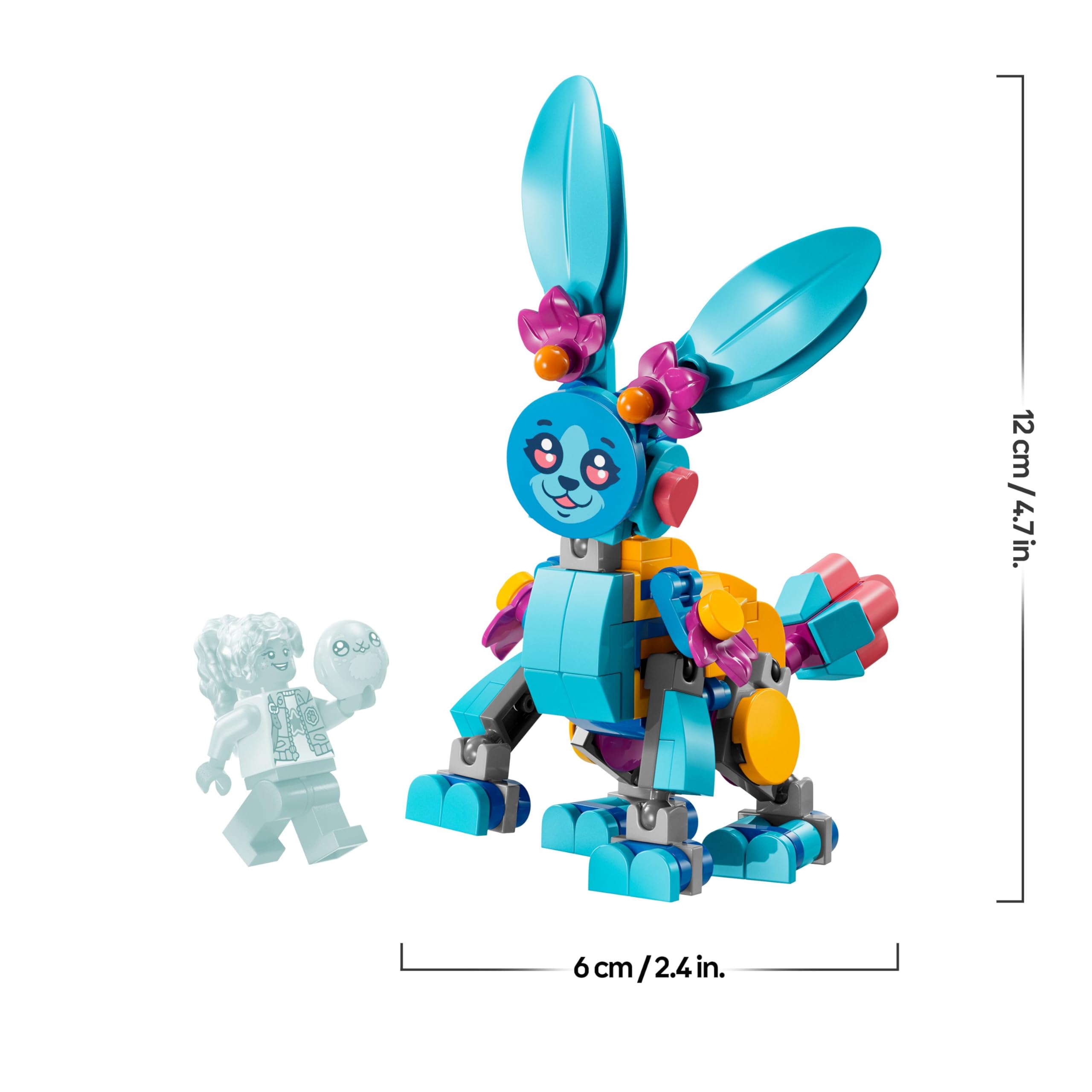 LEGO DREAMZzz Bunchu’s Creative Animal Adventures Set - 20-in-1 Rebuildable Bunny Figure for Ages 7+ 2