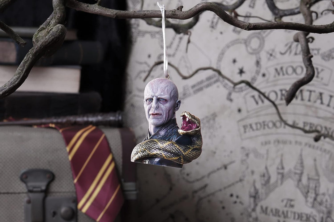 Nemesis Now Harry Potter Voldemort Hanging Ornament, Multi Coloured, 8.5cm