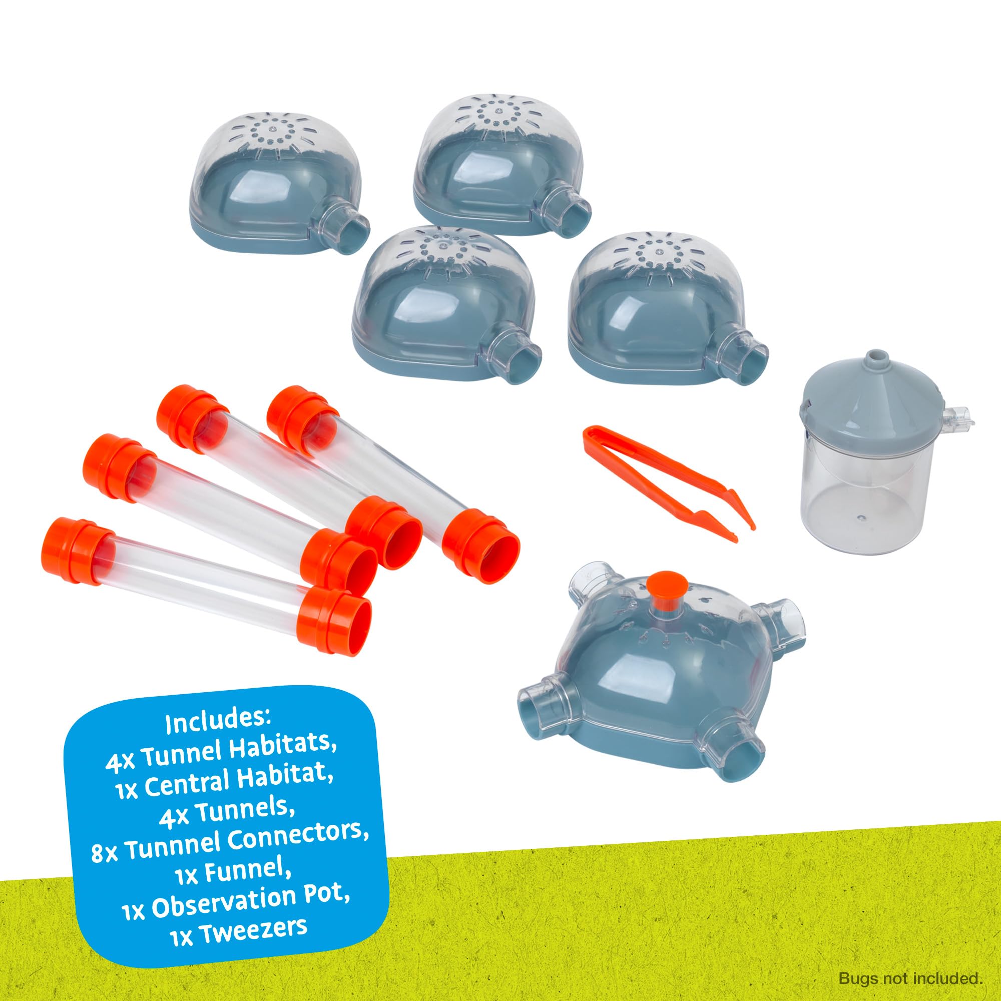 Peterkin Classics Bug City Bug Hotel Science Kit | STEM Learning | Green Plastic