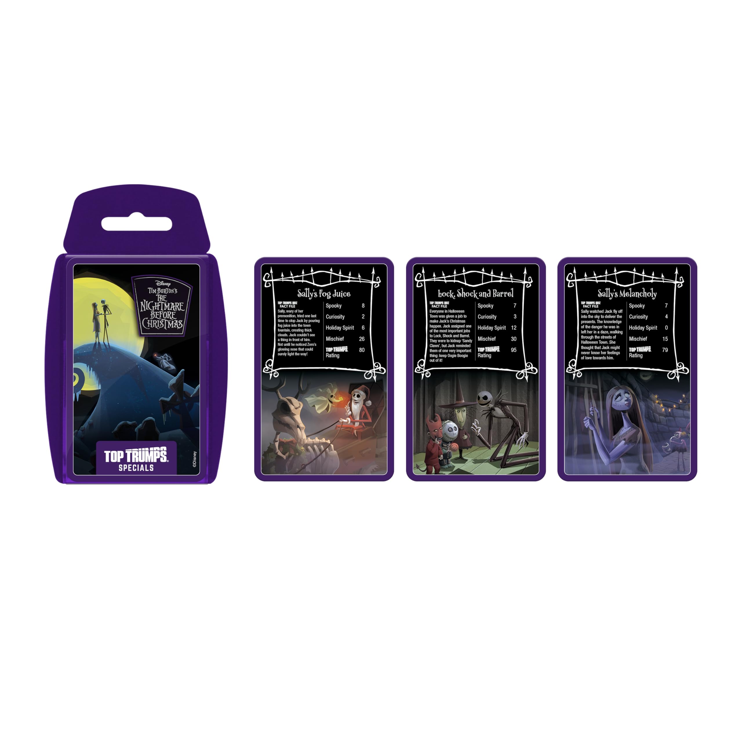 Top Trumps The Nightmare Before Christmas Card Game
